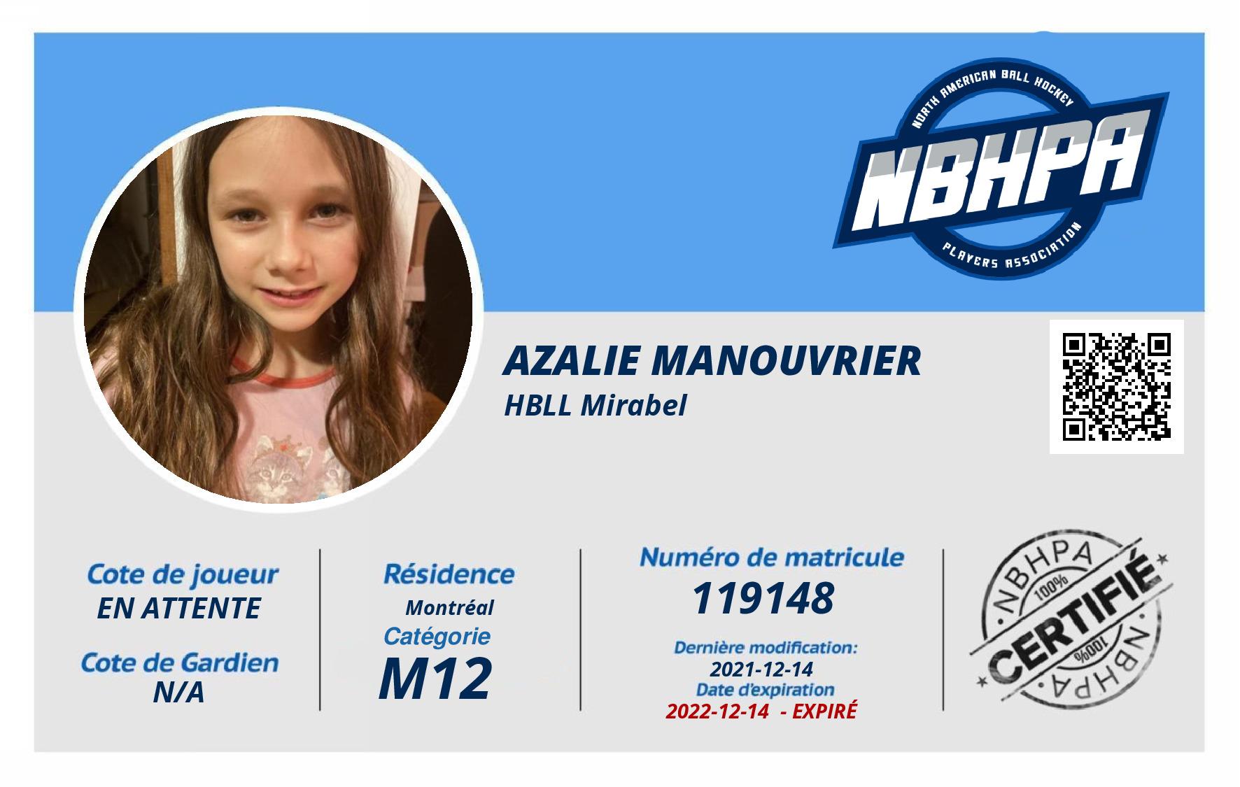 Azalie Manouvrier