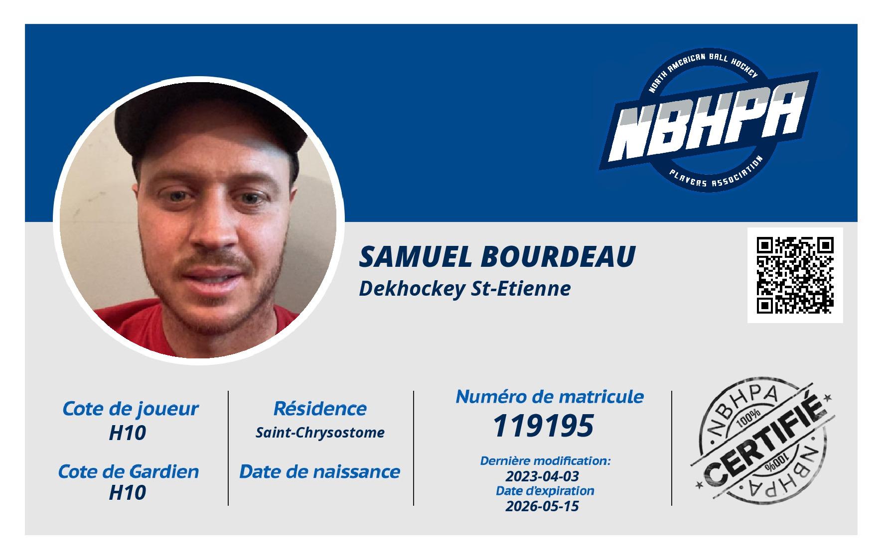 Samuel Bourdeau