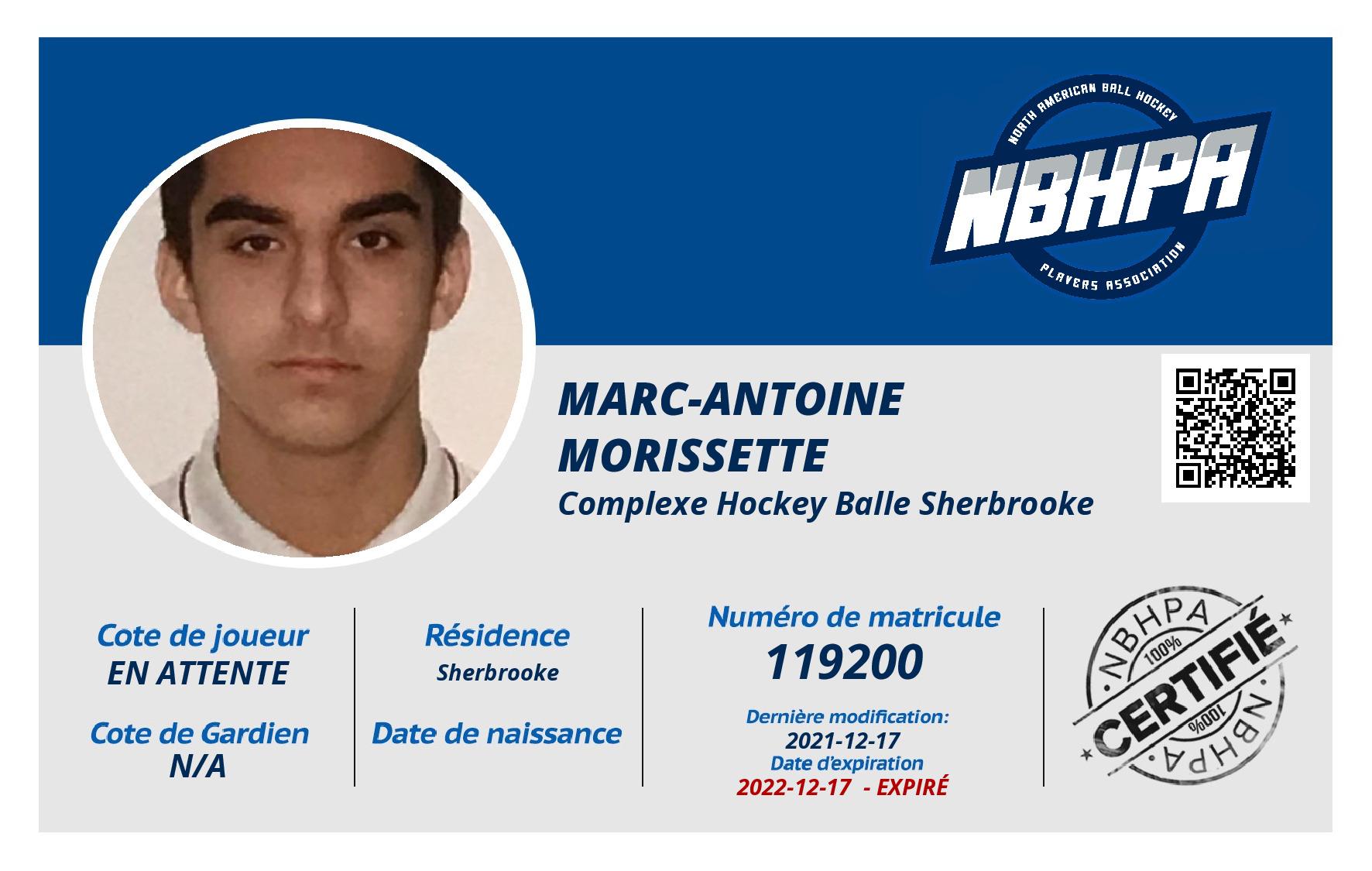 Marc-Antoine Morissette