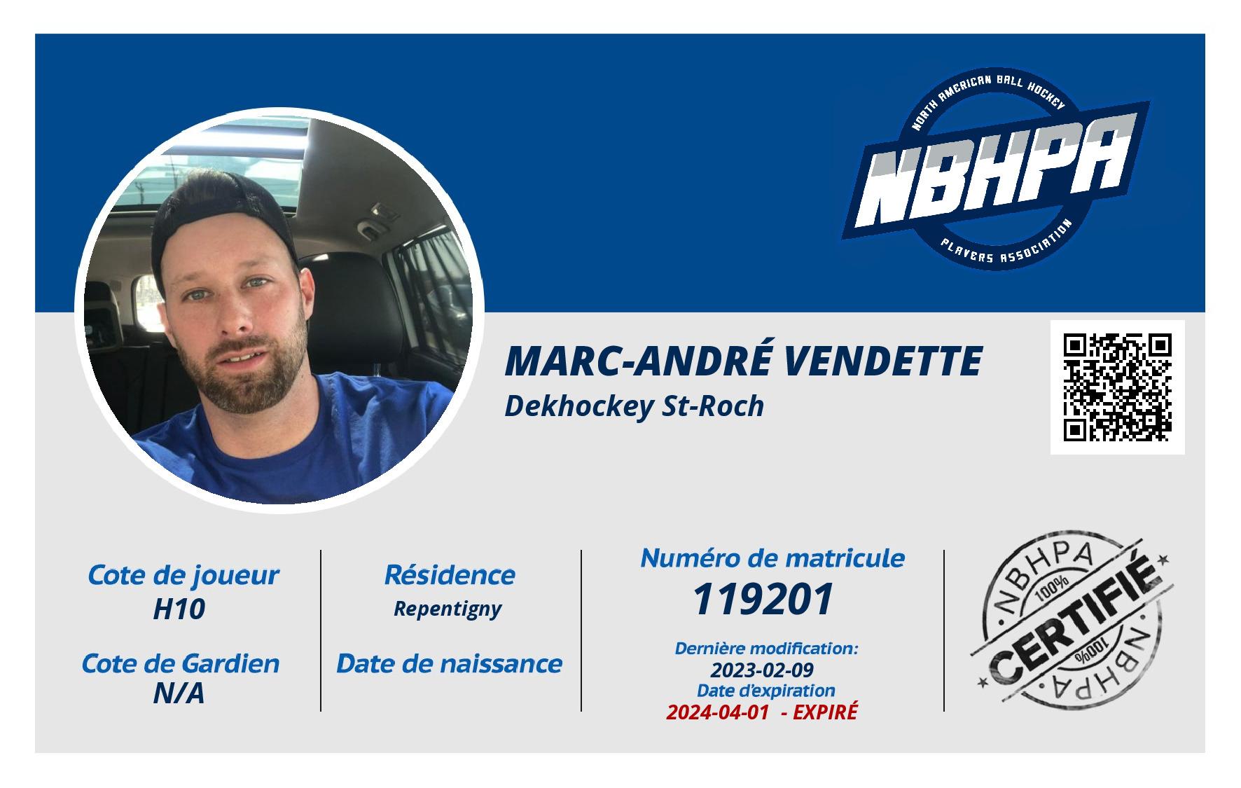 Marc-André Vendette