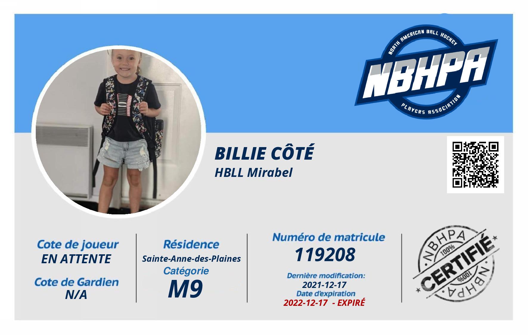Billie Côté