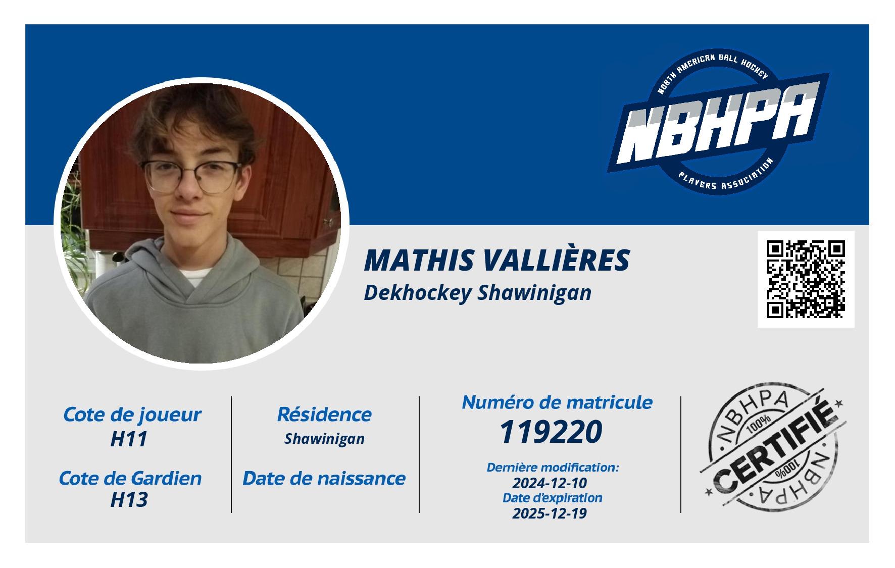 Mathis Vallières