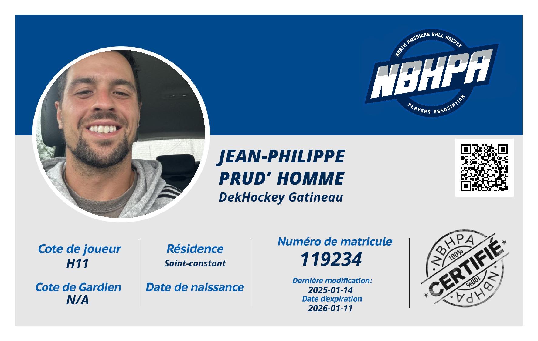 Jean-philippe Prud’homme