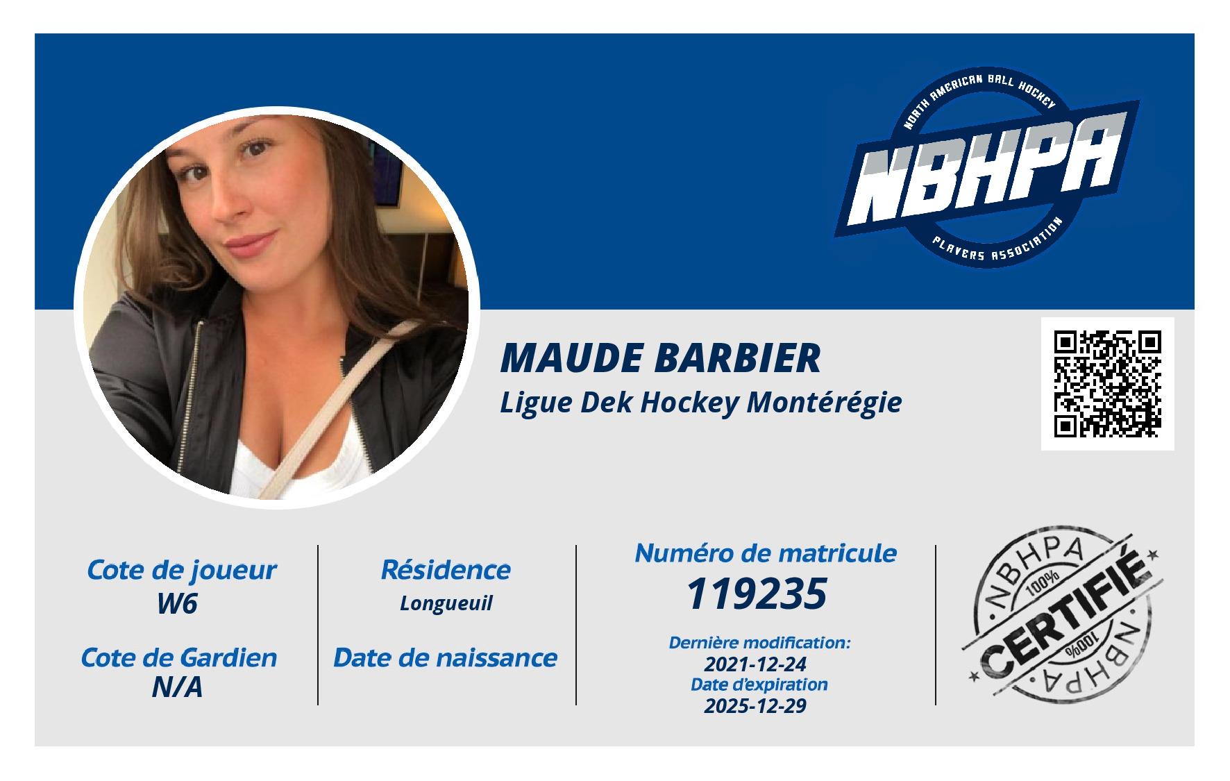 Maude Barbier