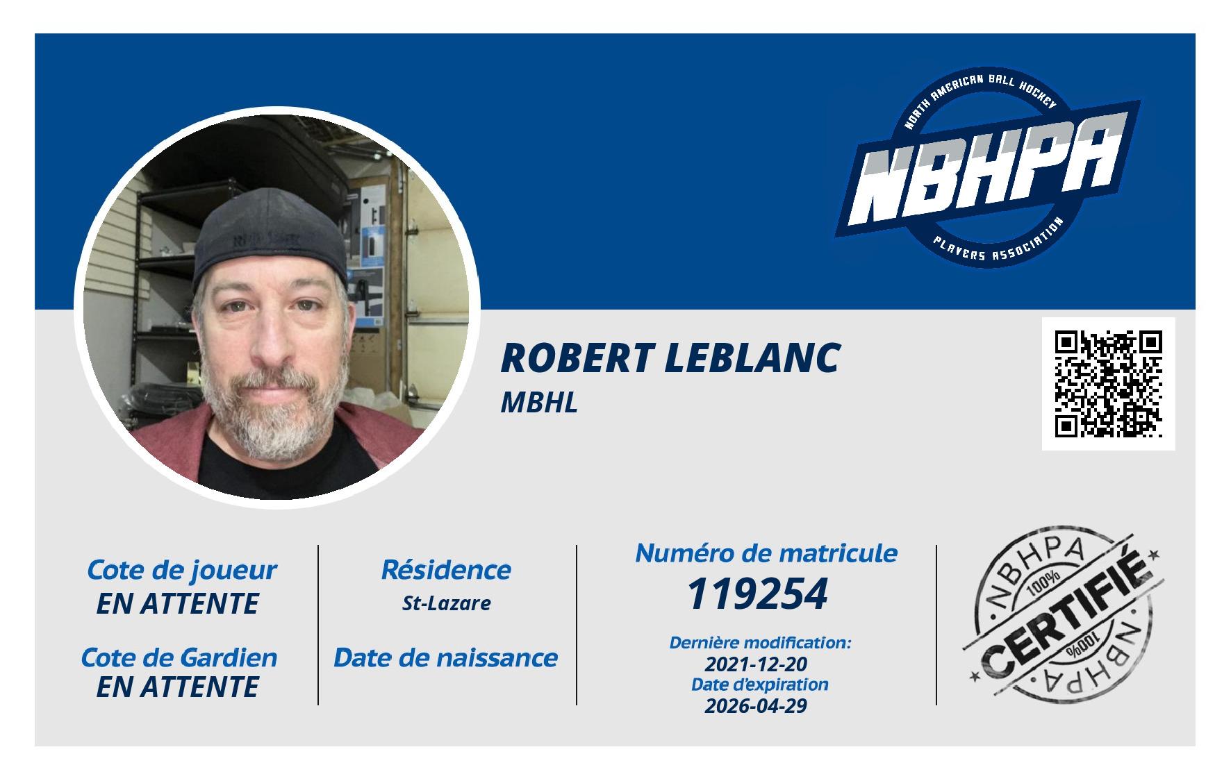 Robert Leblanc