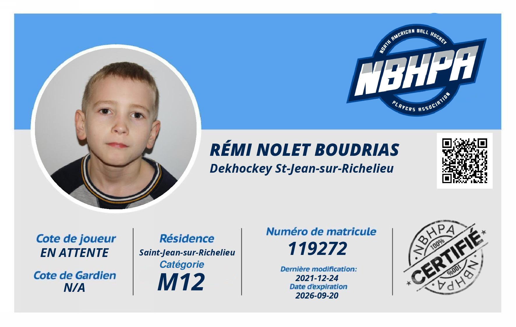 Rémi Nolet Boudrias