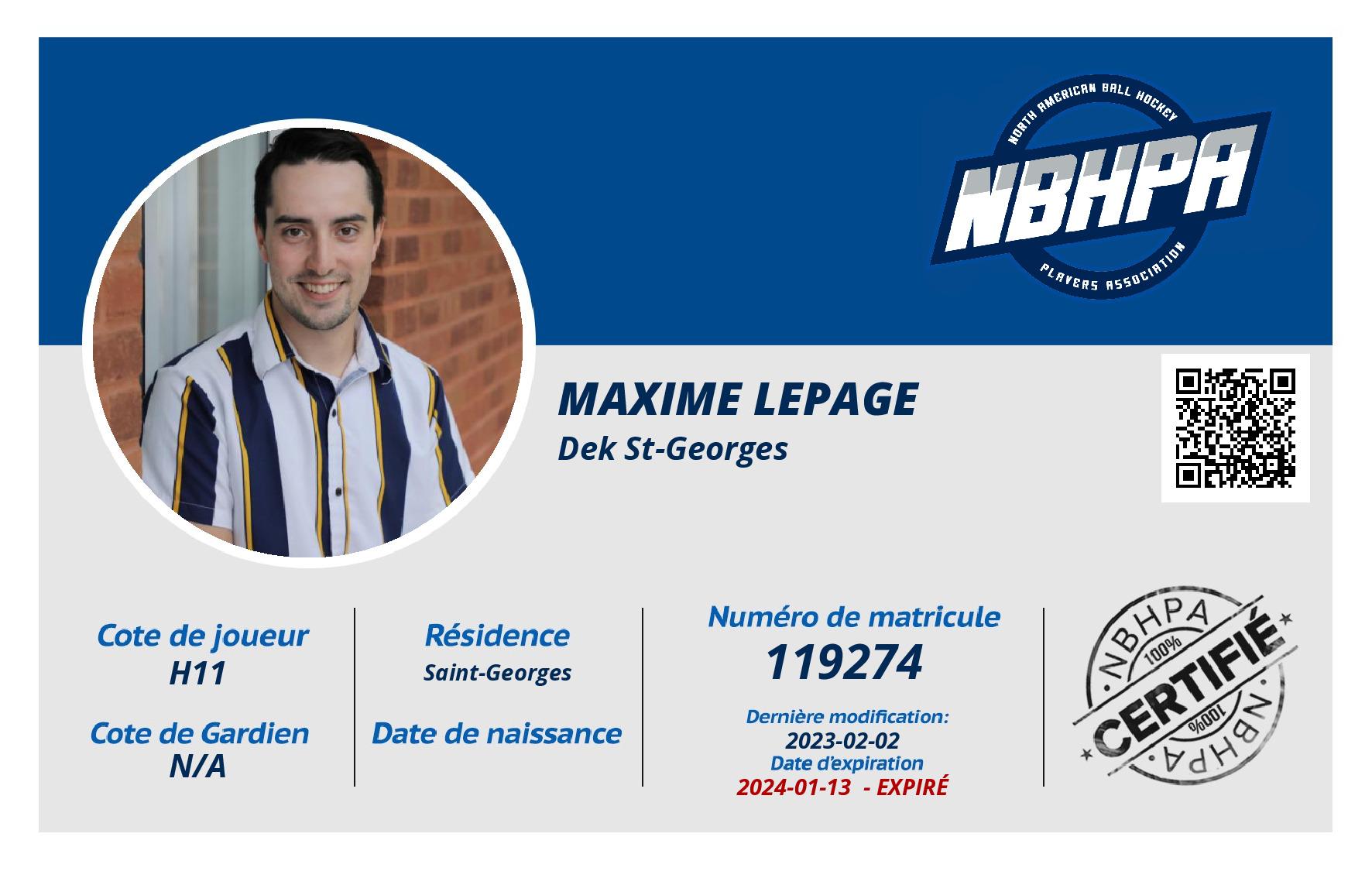 Maxime Lepage