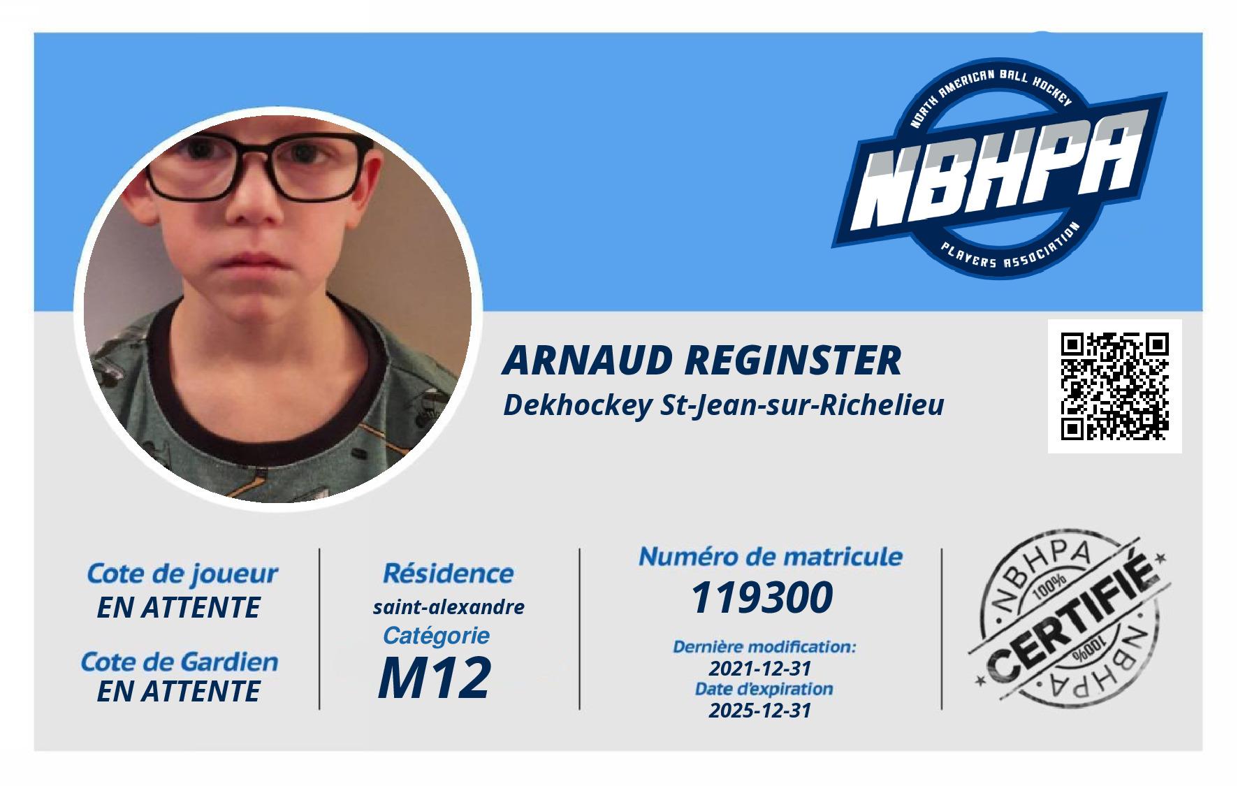 Arnaud Reginster
