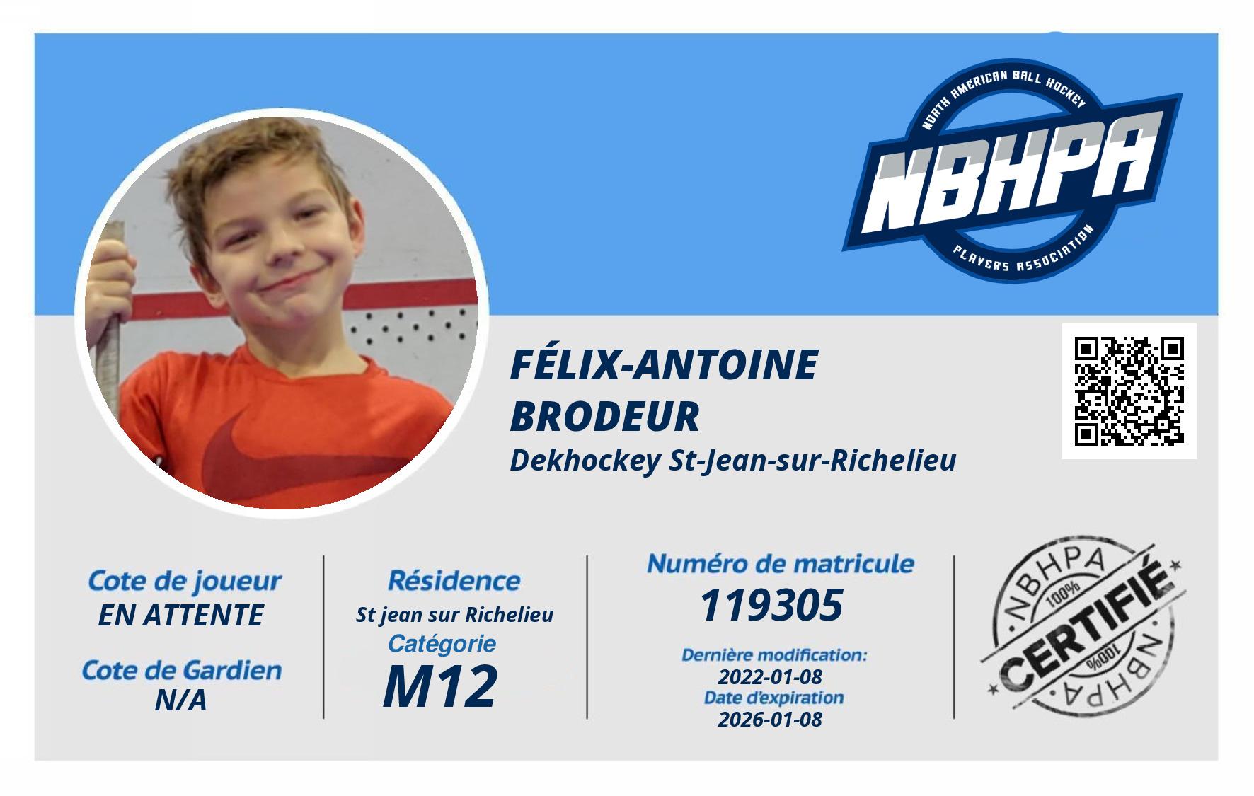 Félix-Antoine Brodeur
