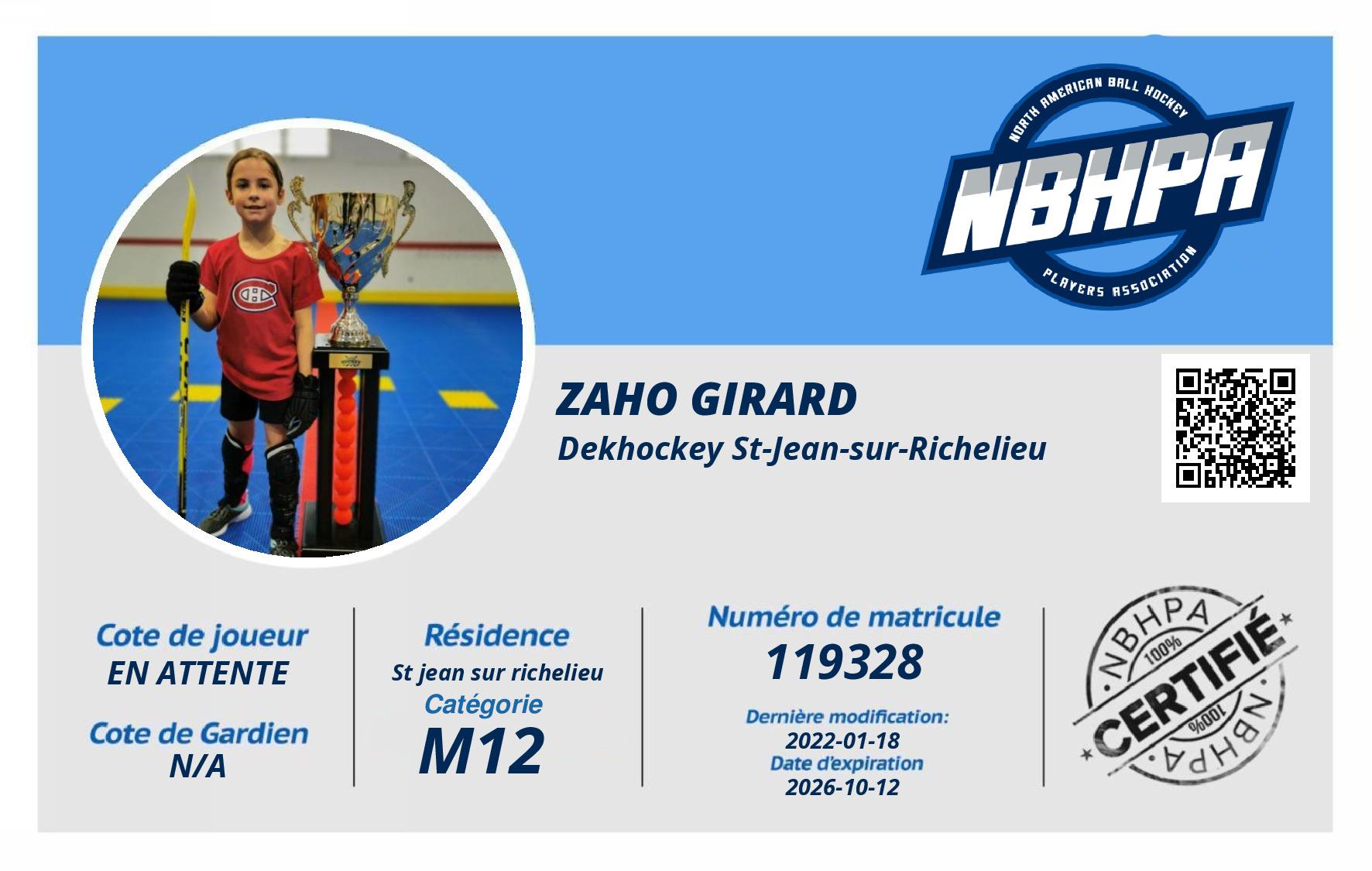 Zaho Girard