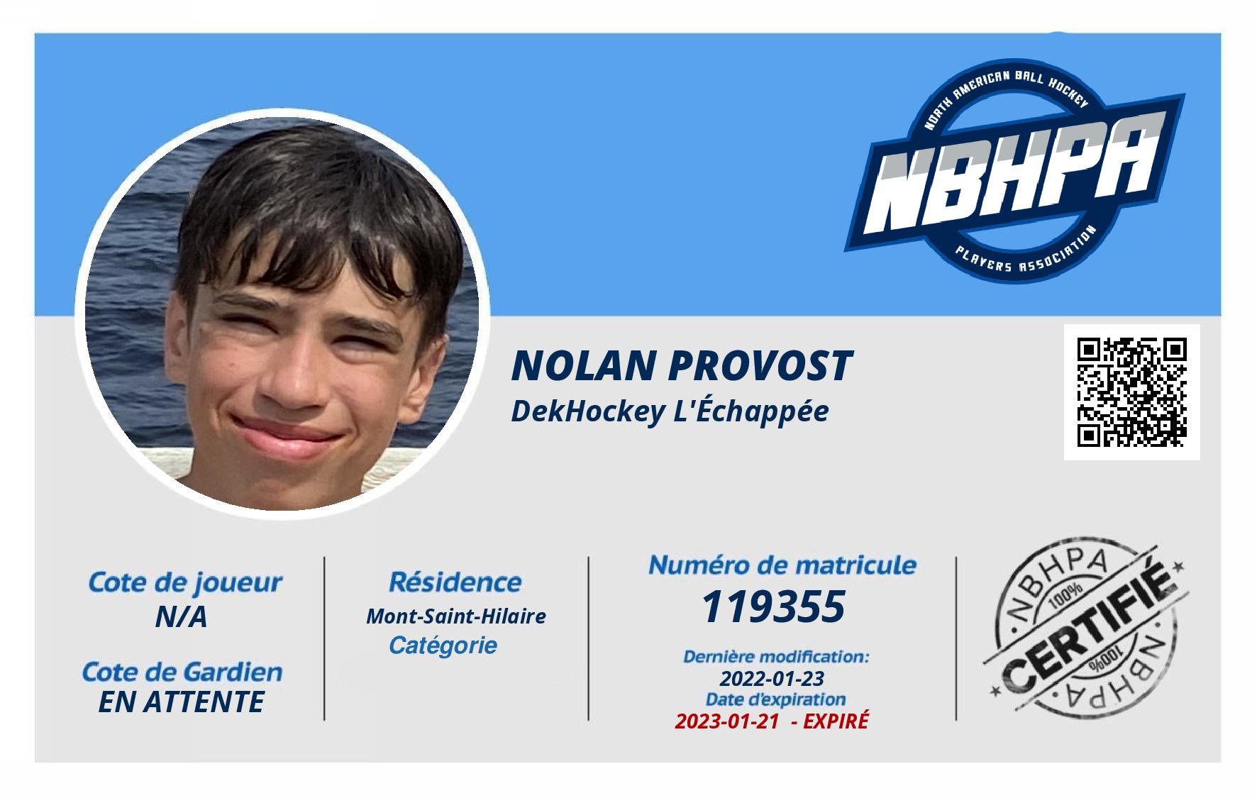 Nolan Provost
