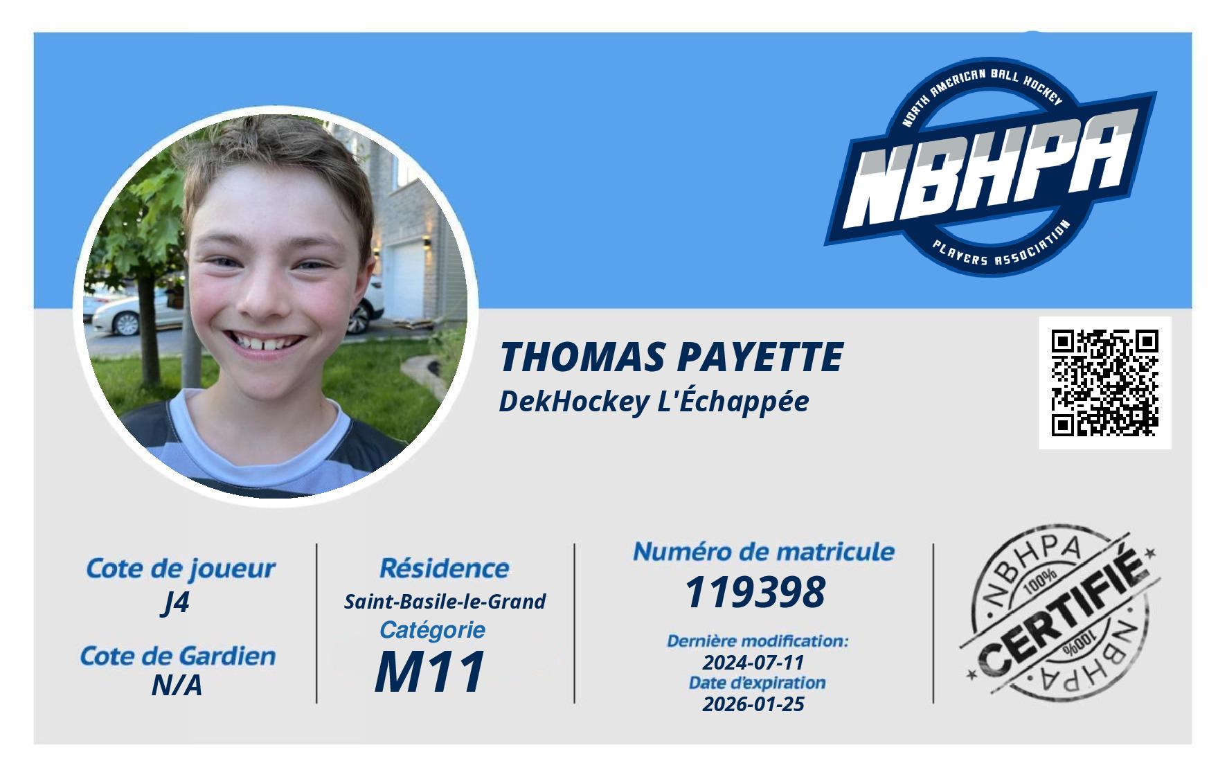 Thomas Payette