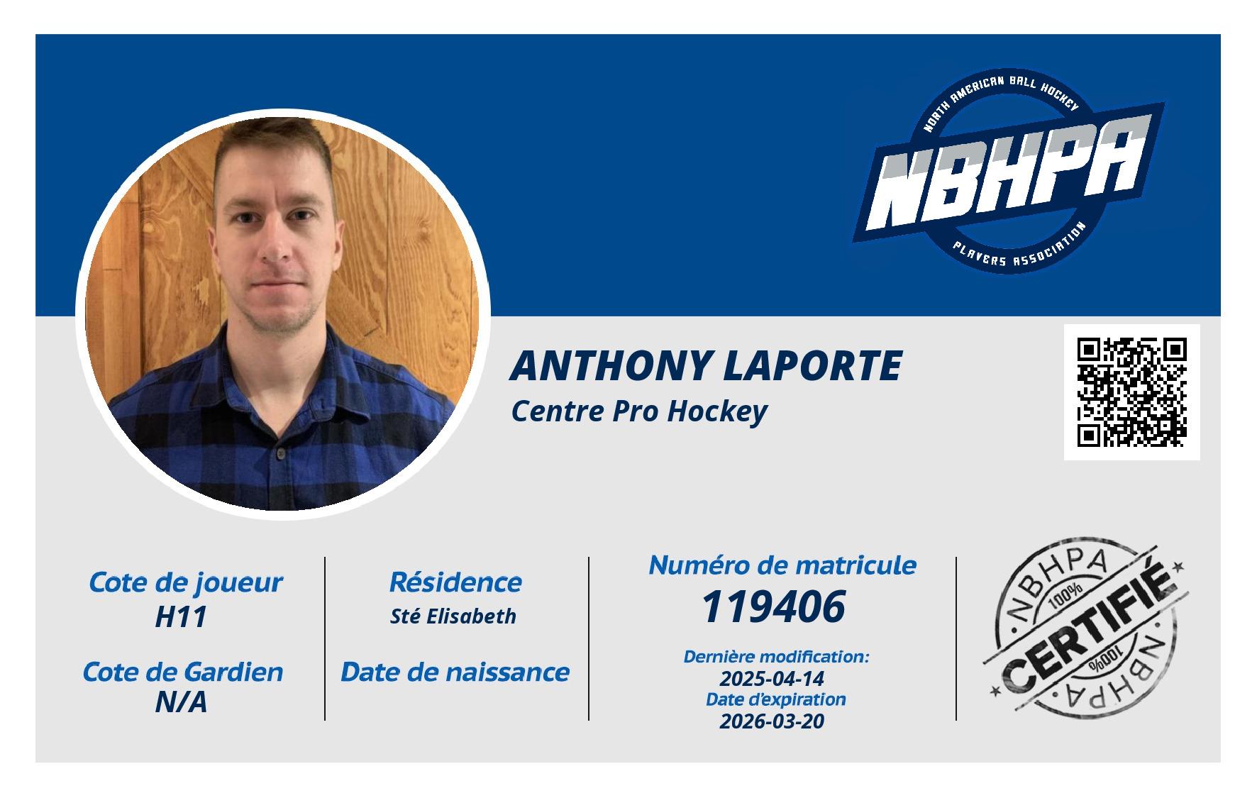 Anthony Laporte