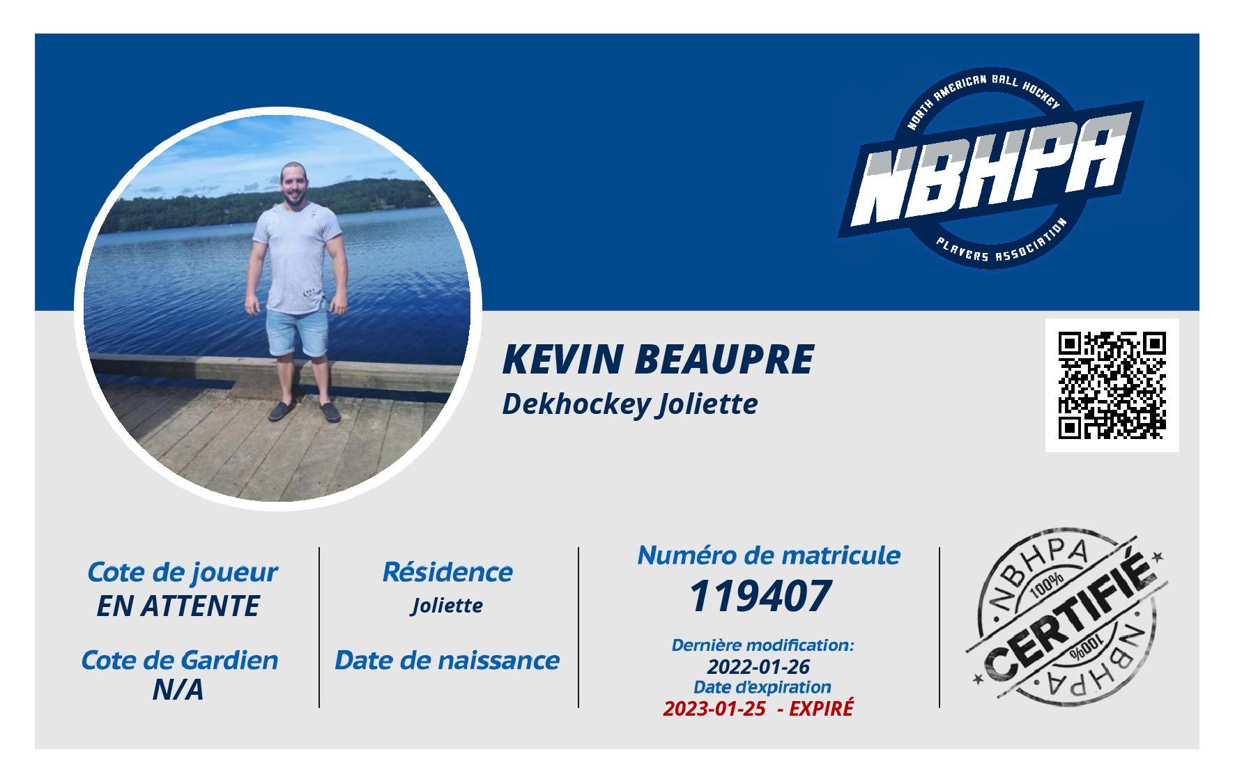 Kevin Beaupre