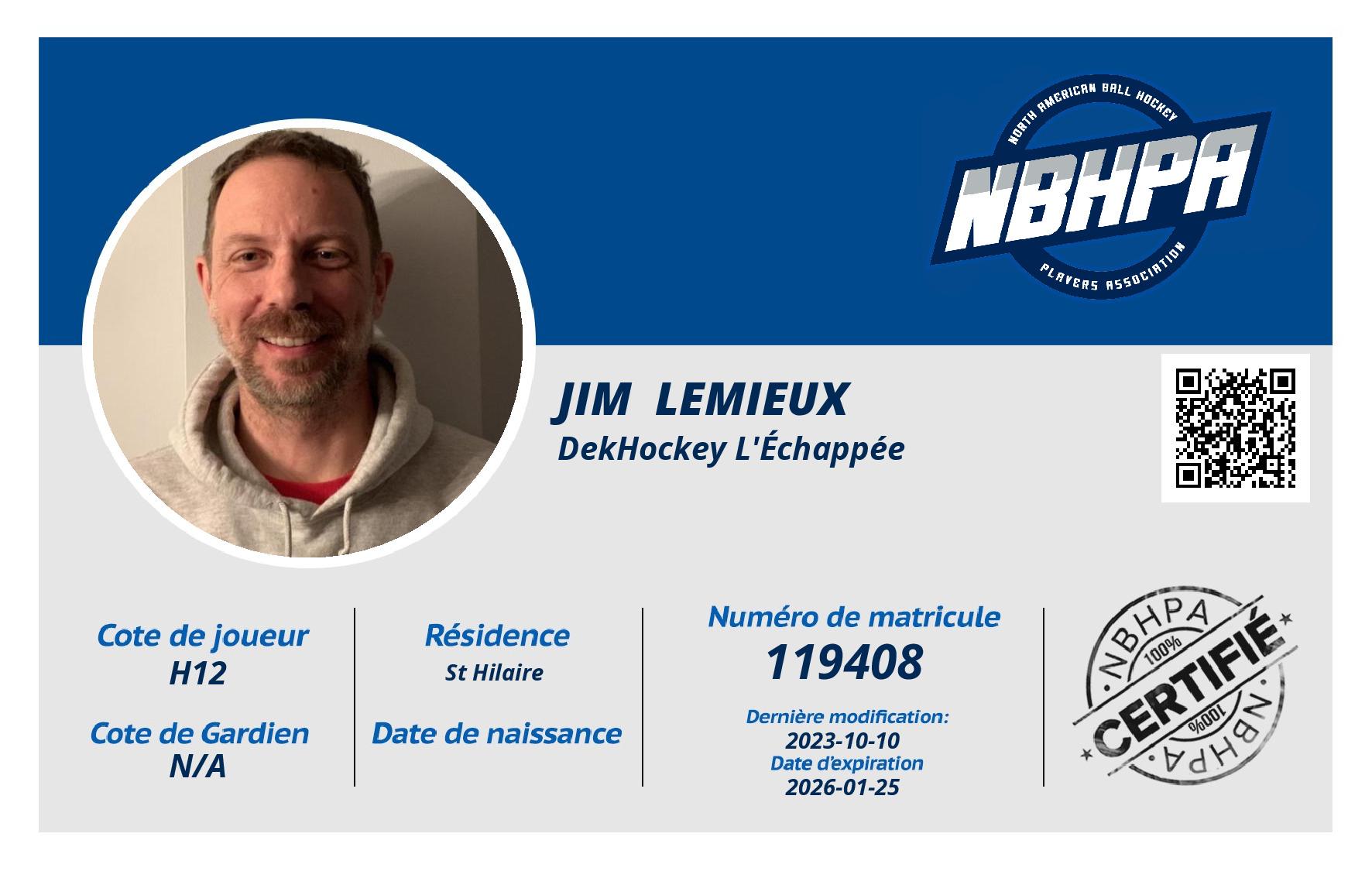 Jim  Lemieux 