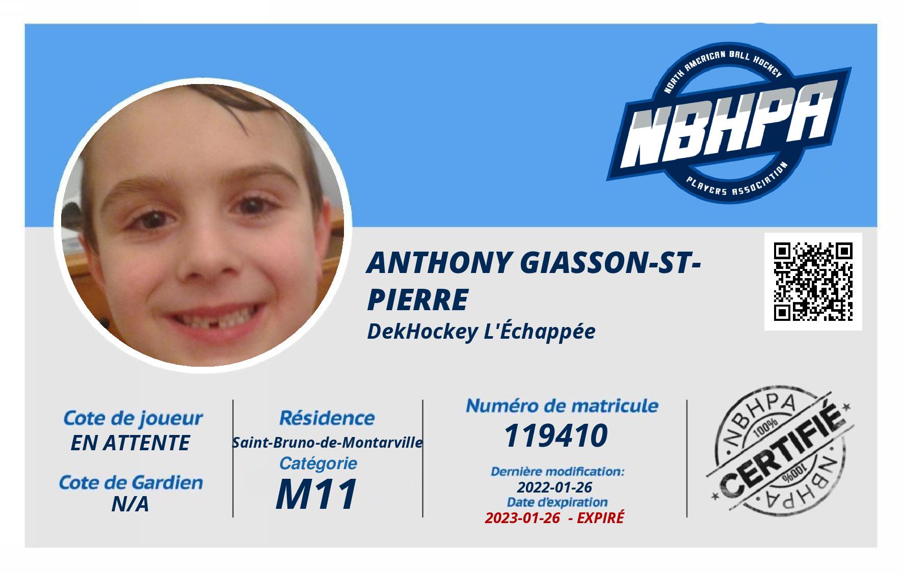Anthony Giasson-St-Pierre