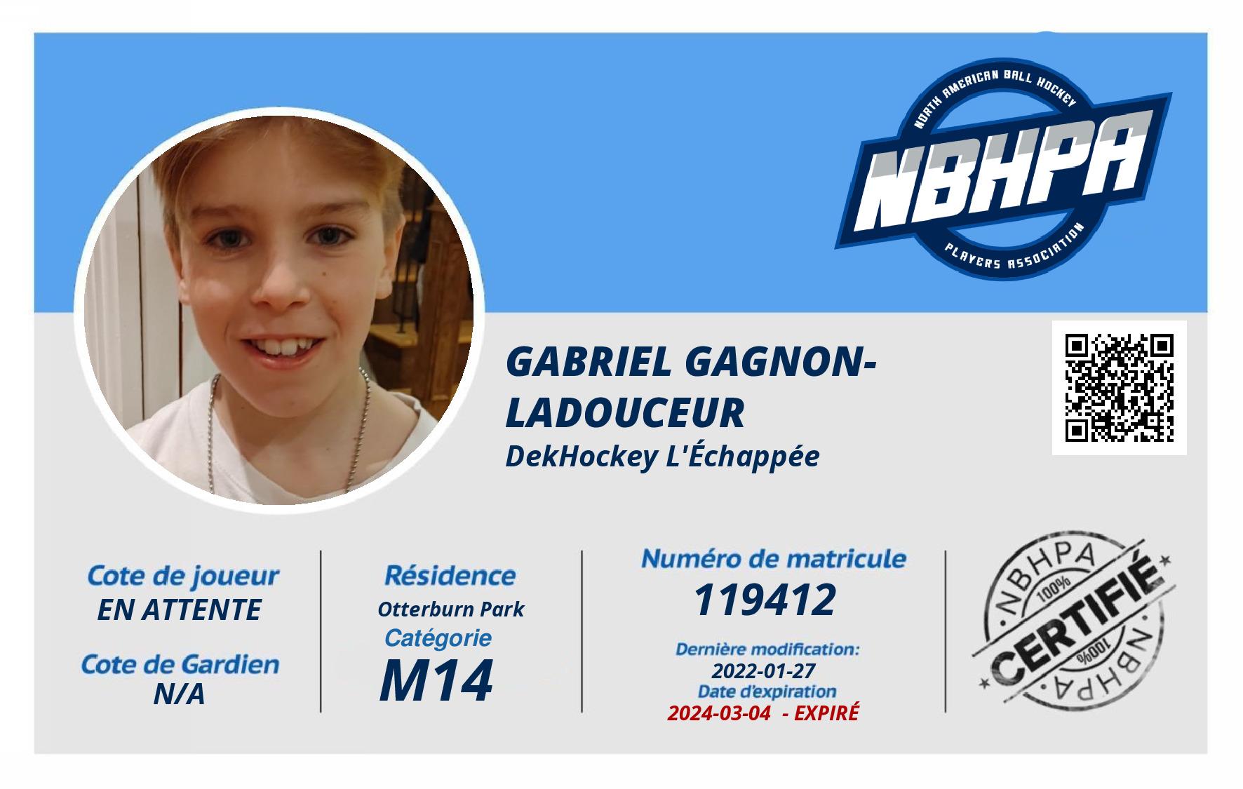 Gabriel Gagnon-Ladouceur