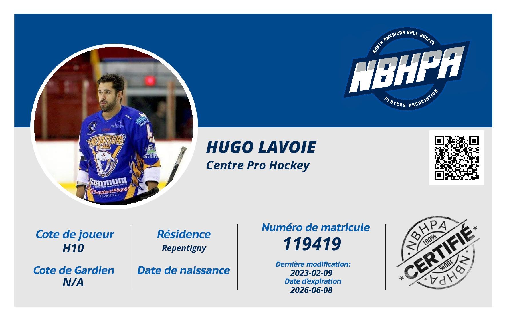 Hugo Lavoie