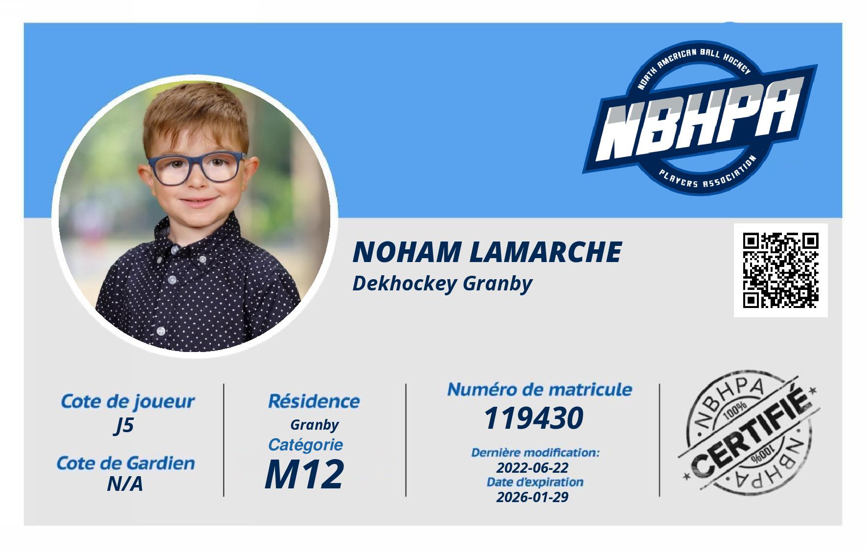 Noham Lamarche