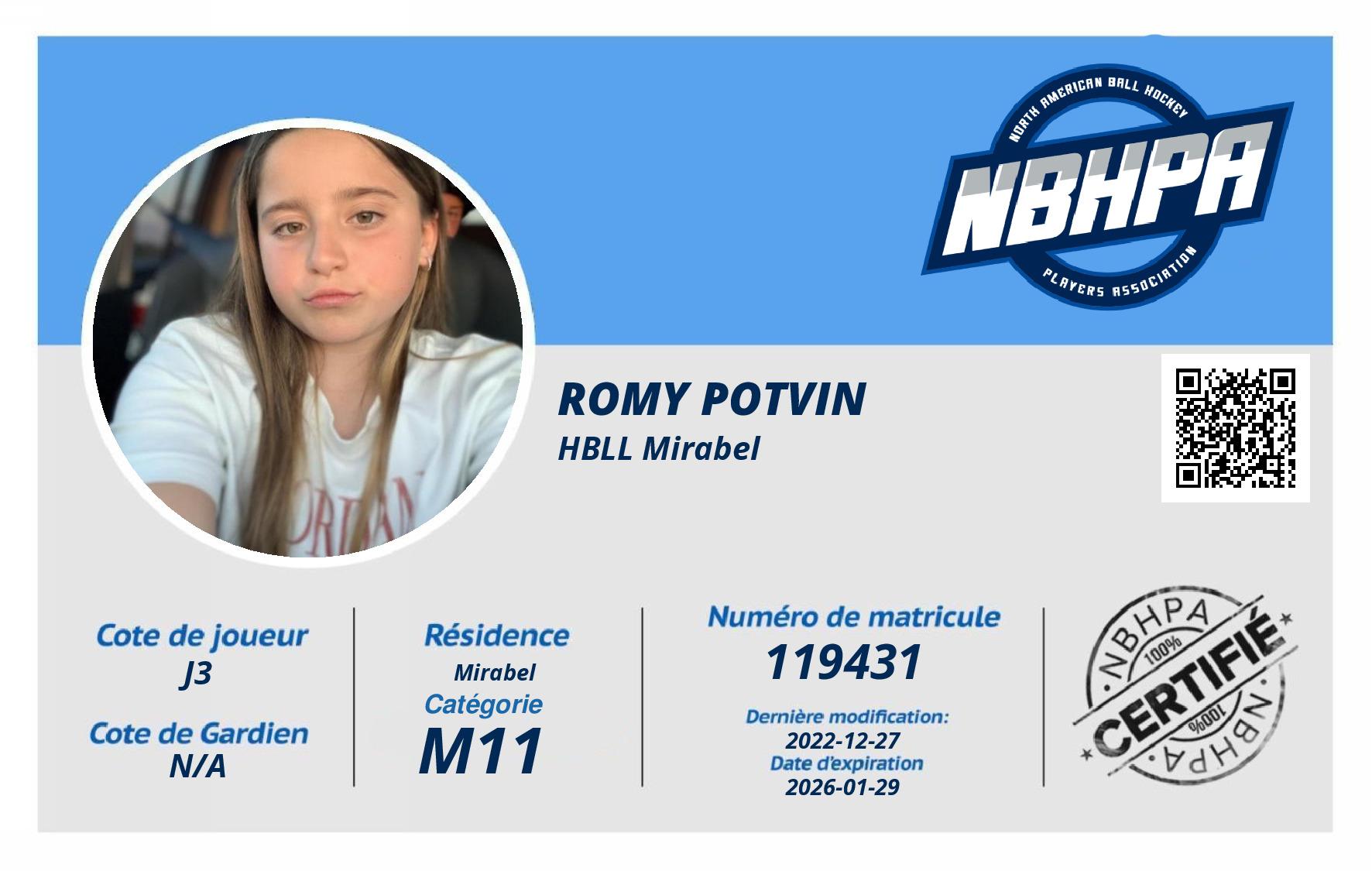 Romy Potvin
