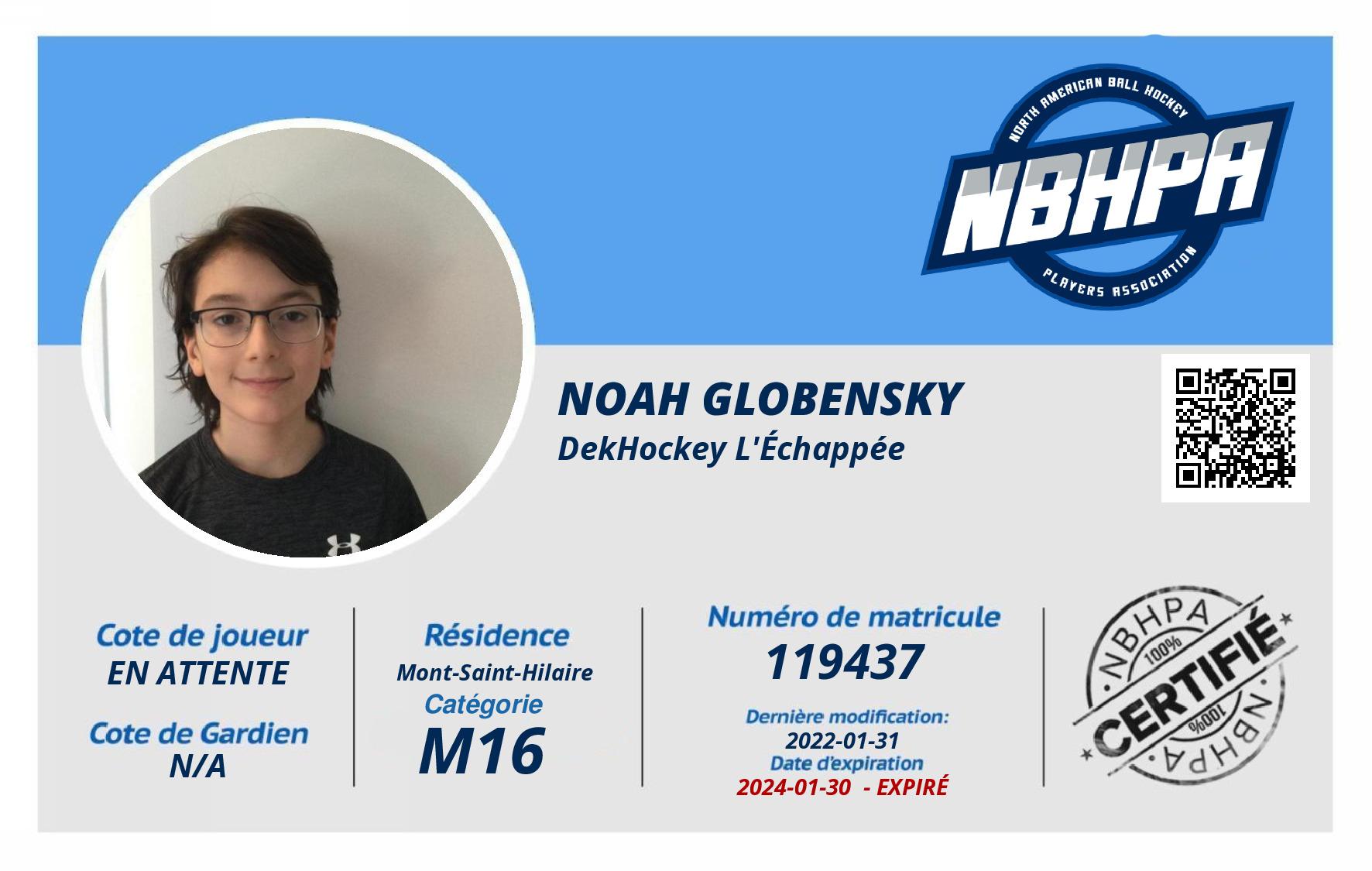 Noah Globensky 