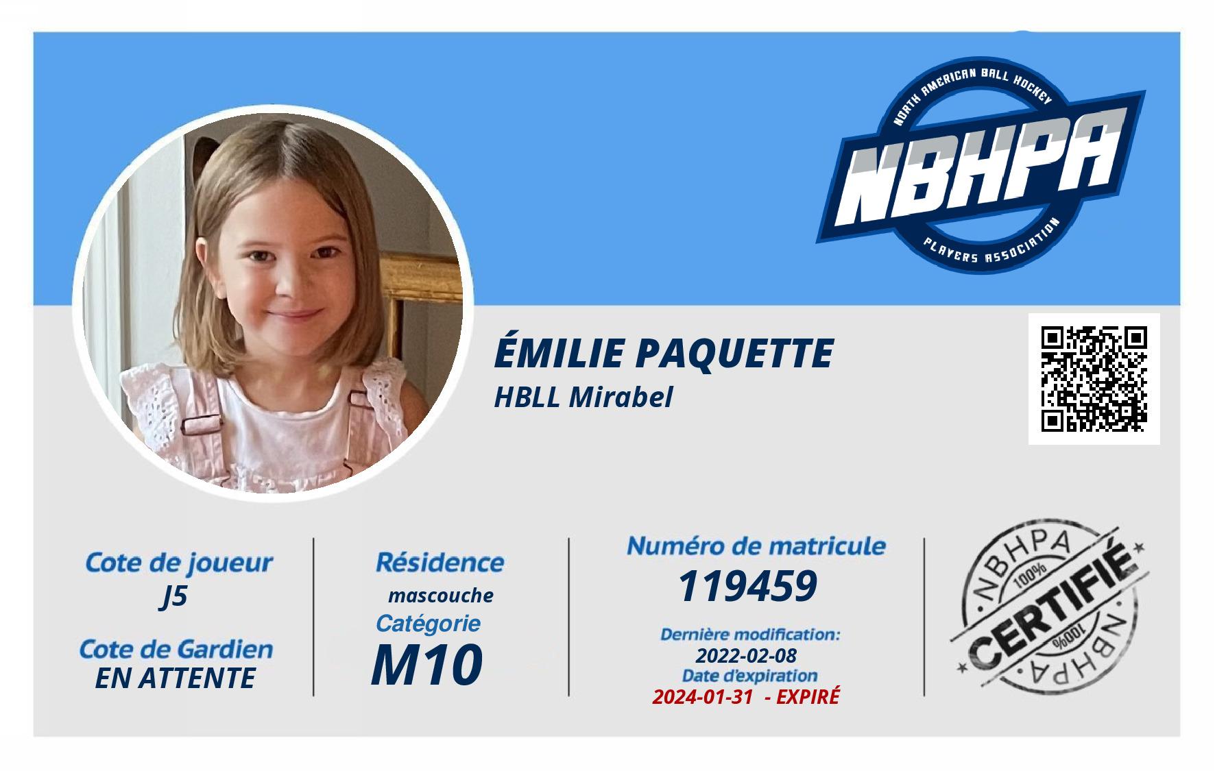 Émilie paquette