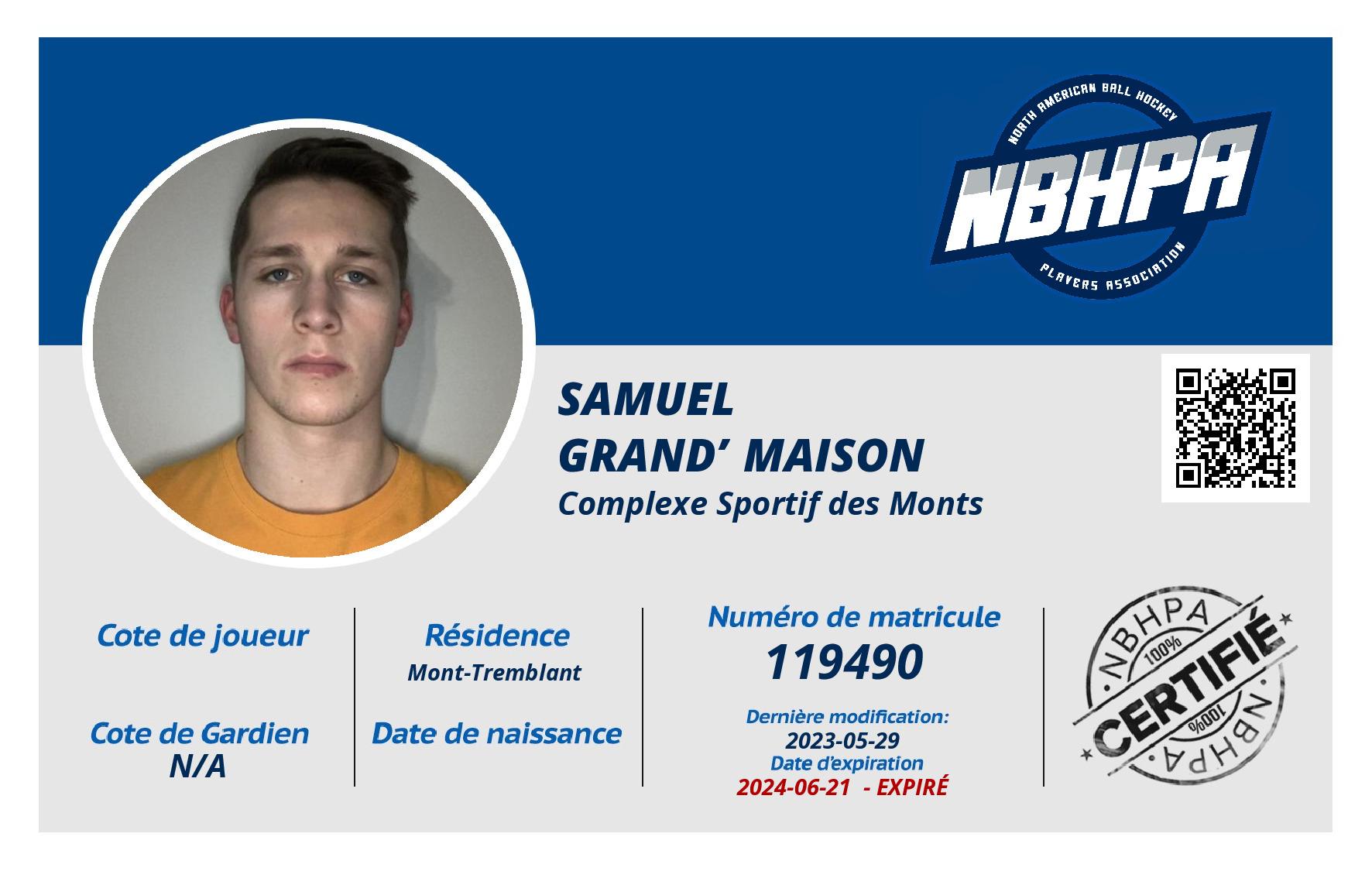 Samuel Grand’maison