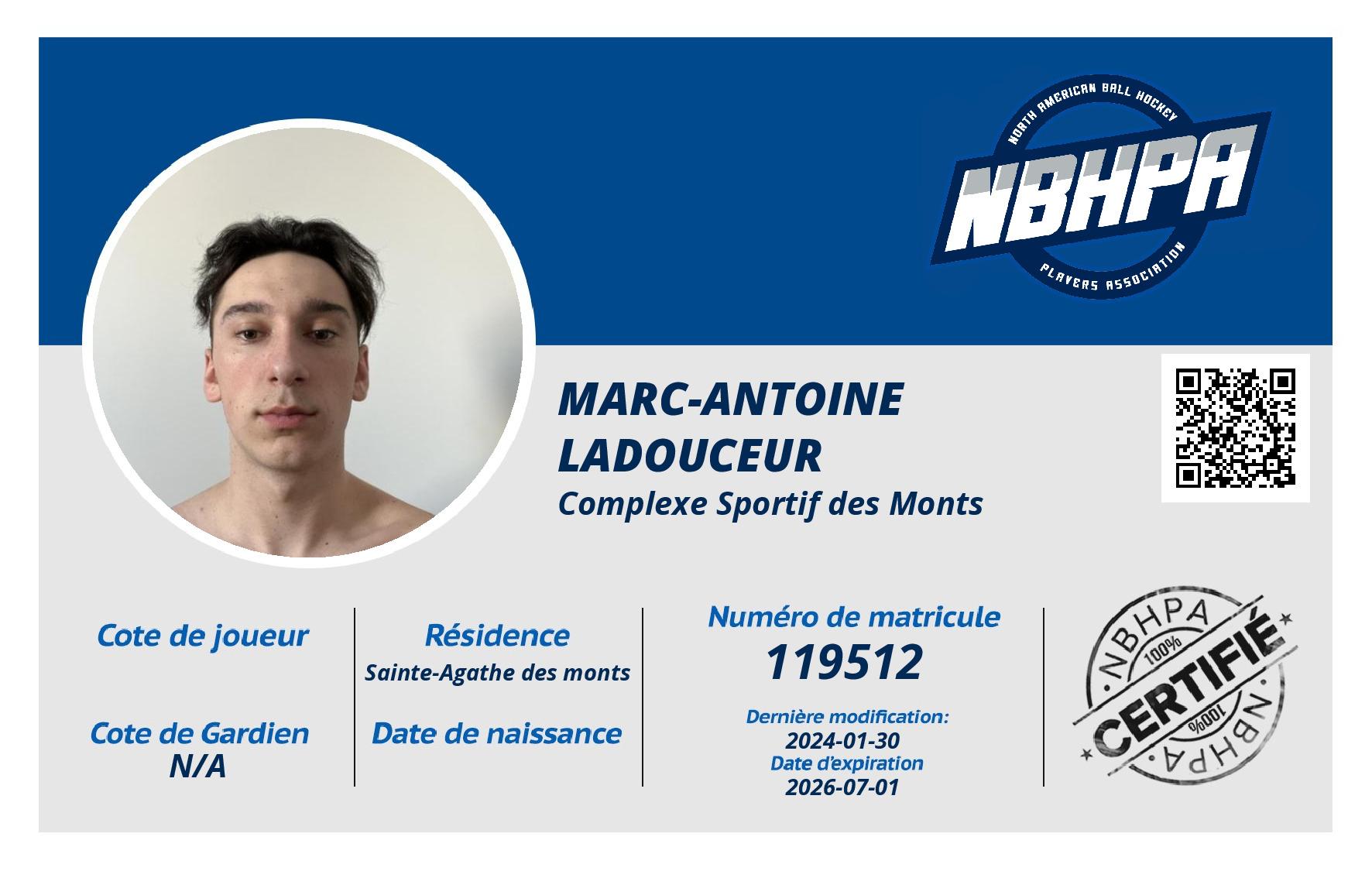 Marc-Antoine Ladouceur