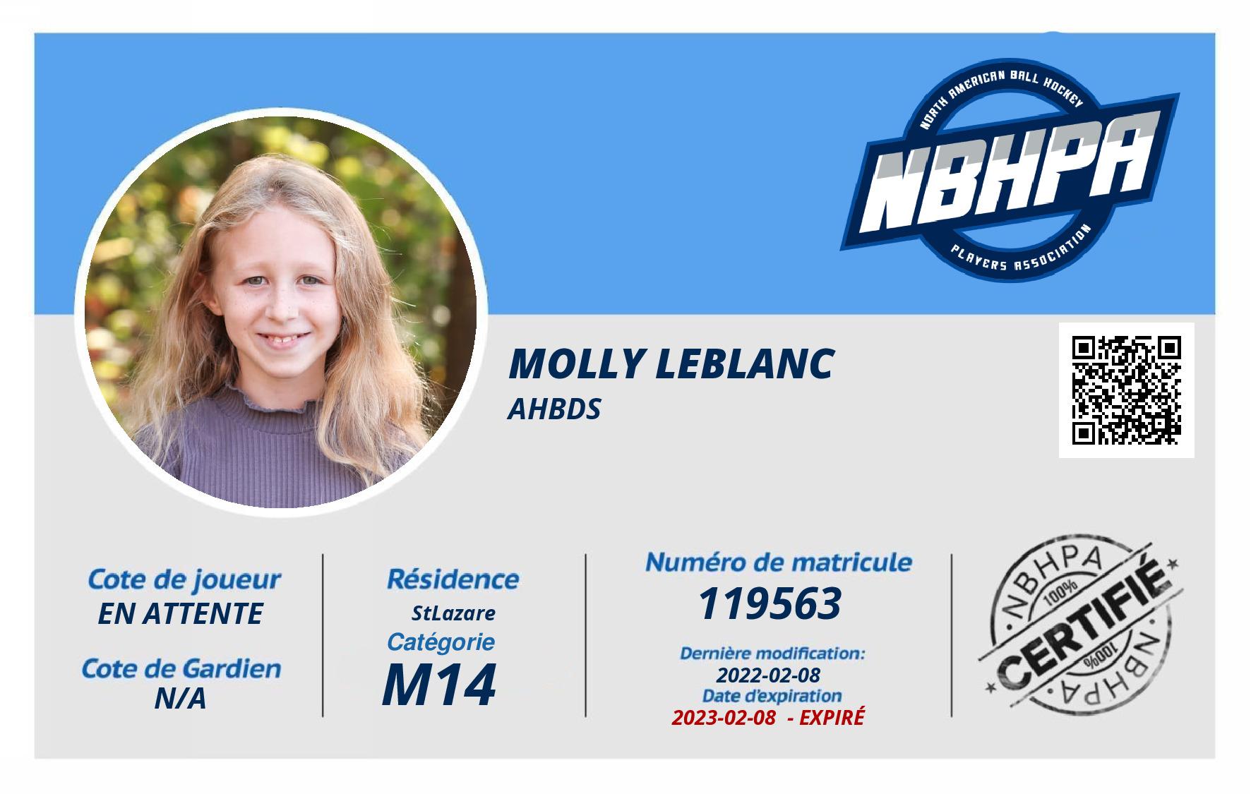 Molly LeBlanc