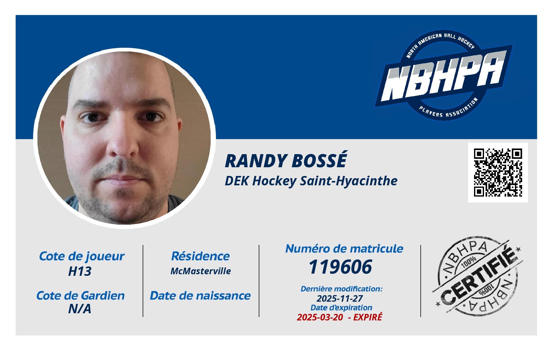 Randy Bossé