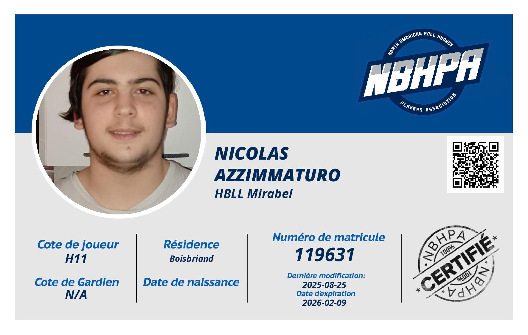 Nicolas Azzimmaturo