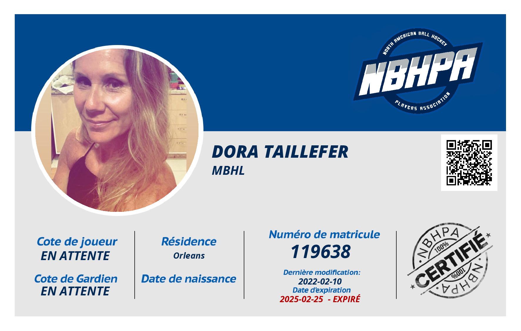Dora Taillefer