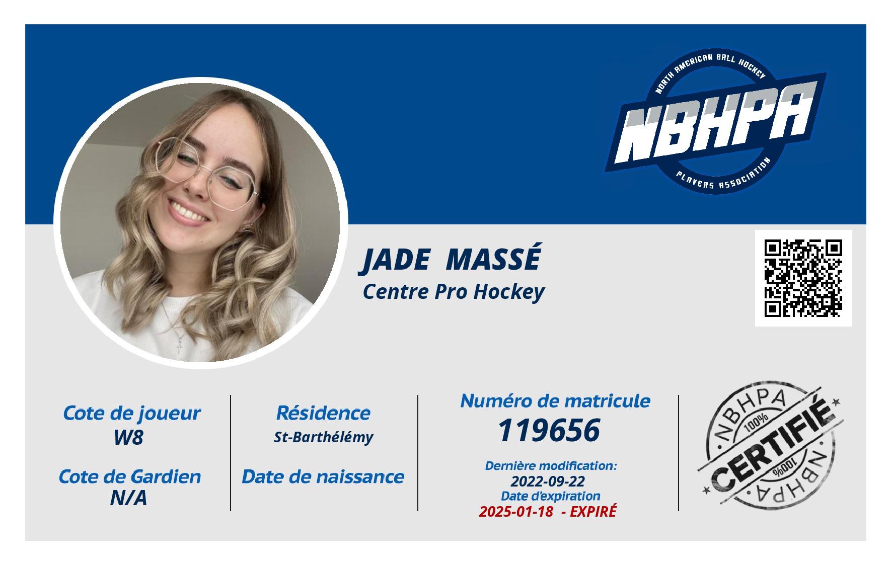 Jade  Massé