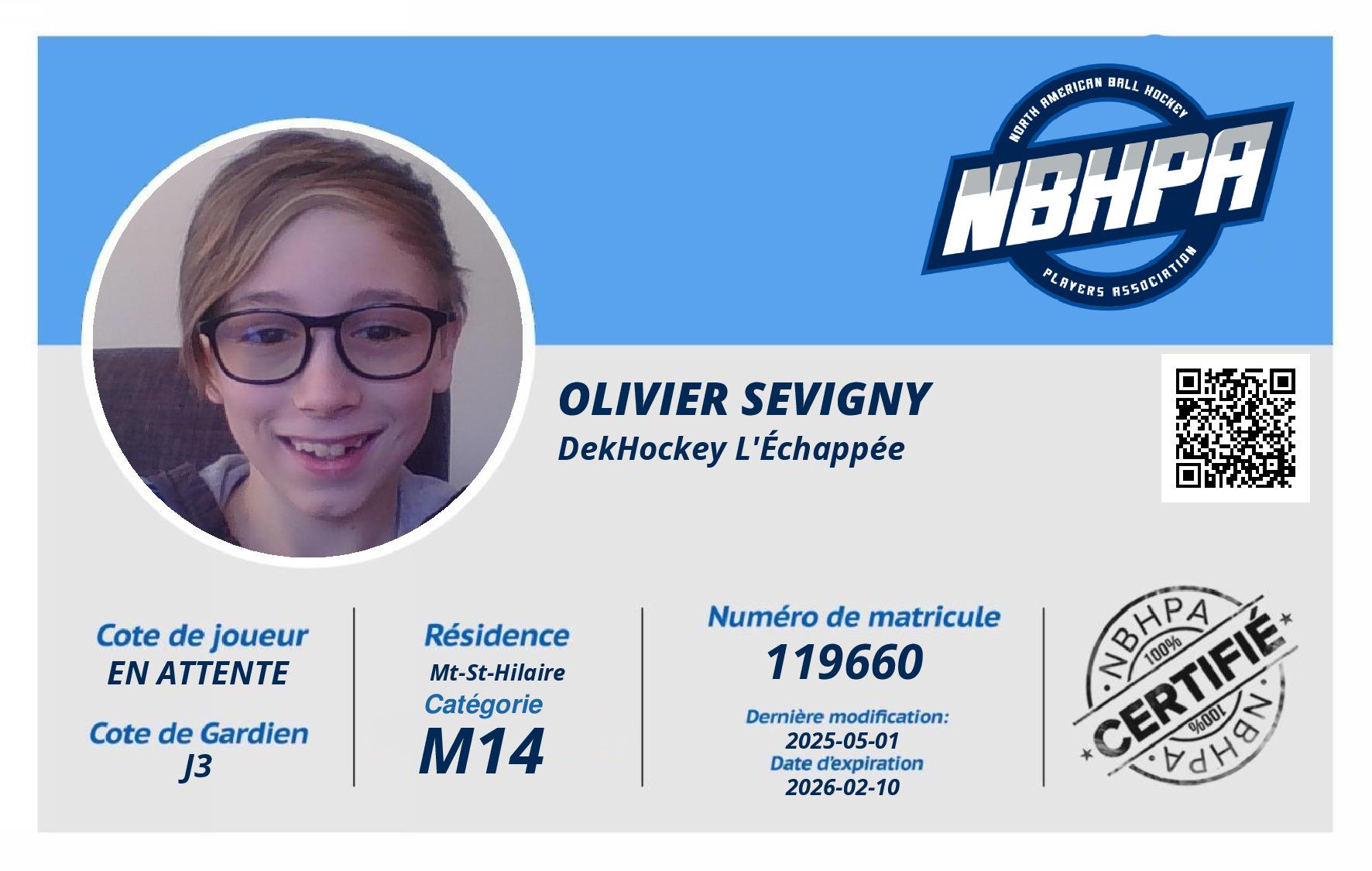 Olivier Sevigny