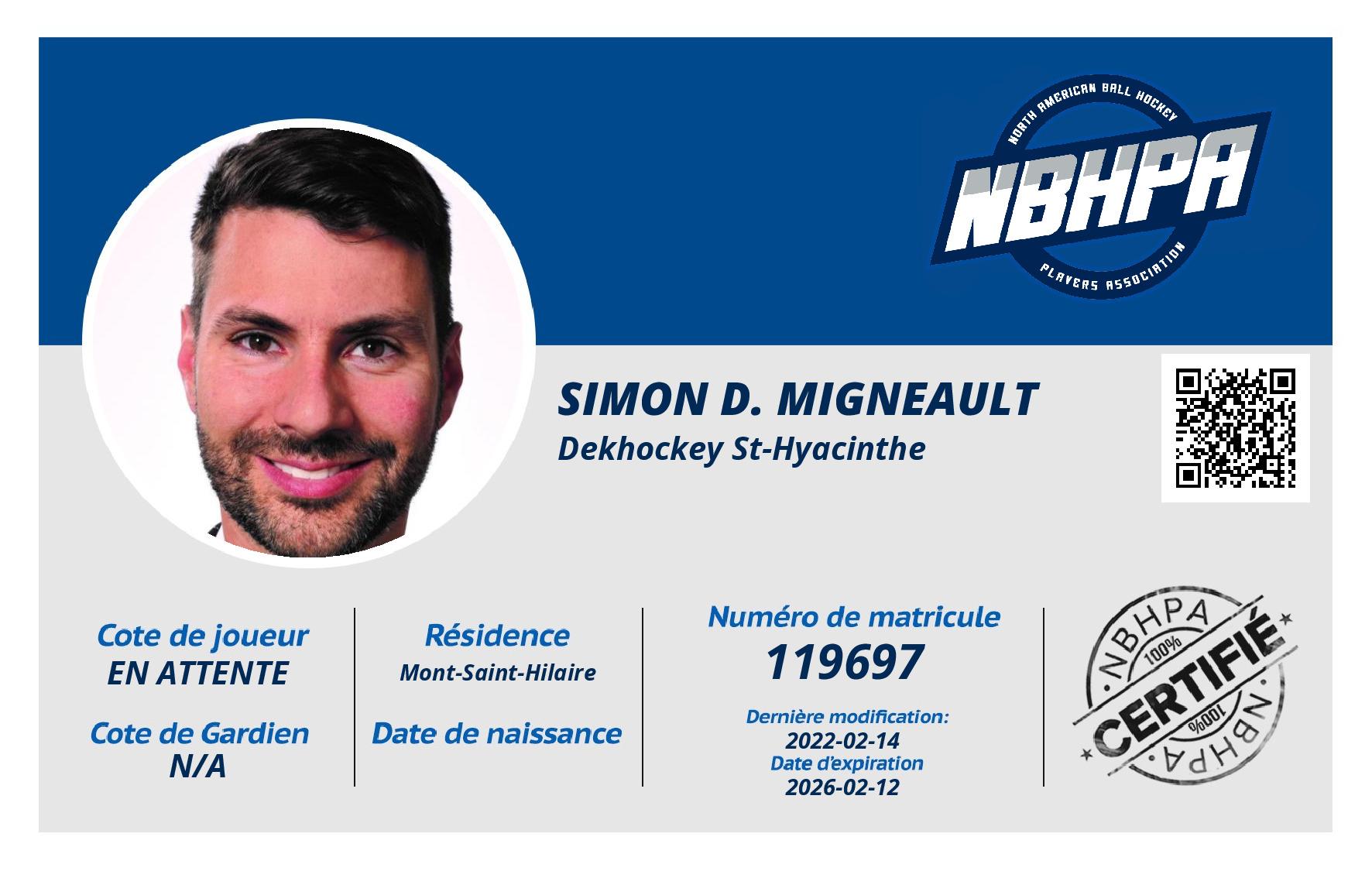 Simon D. Migneault