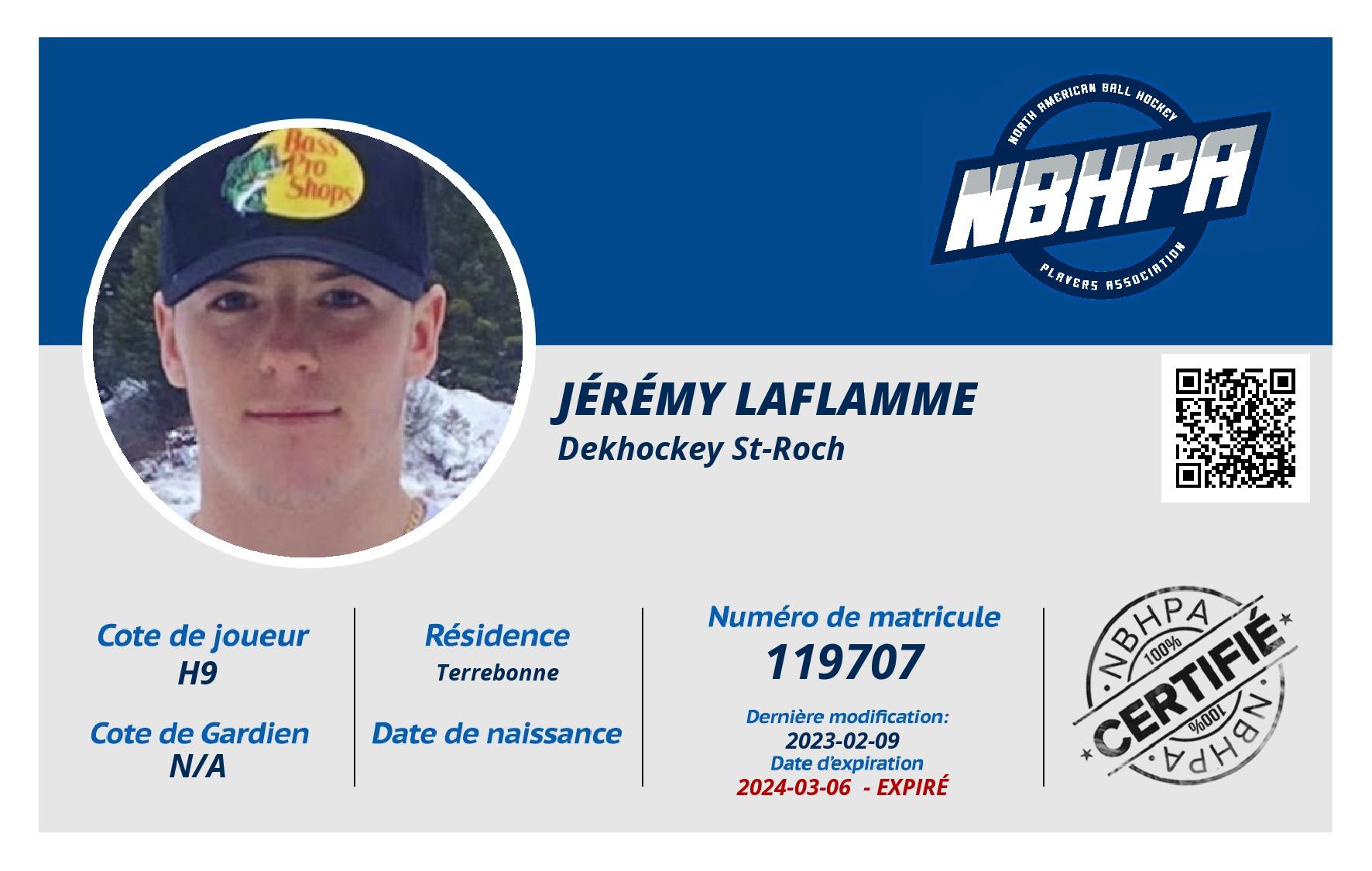 Jérémy Laflamme