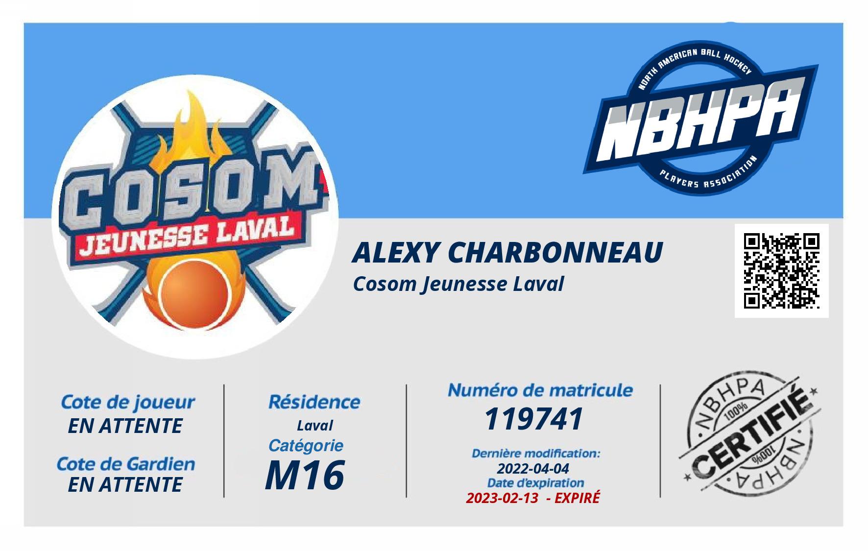 Alexy Charbonneau