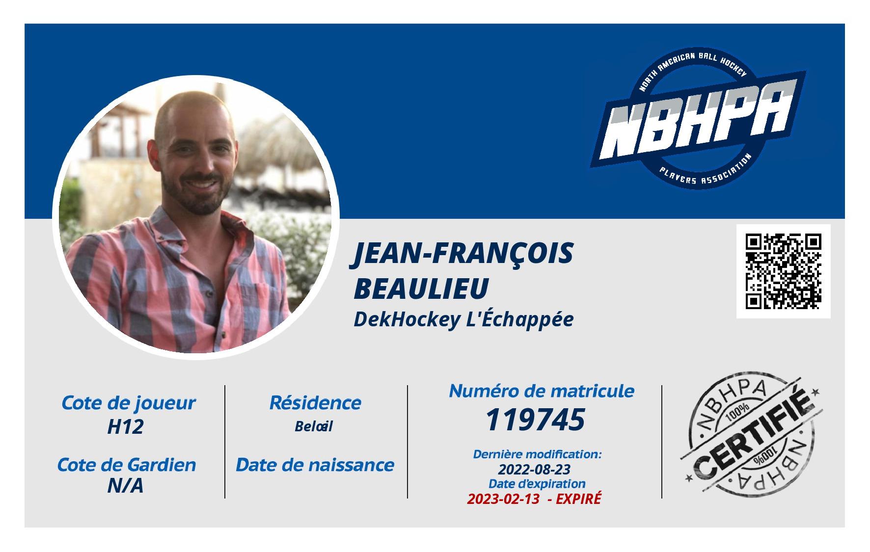 Jean-François  Beaulieu