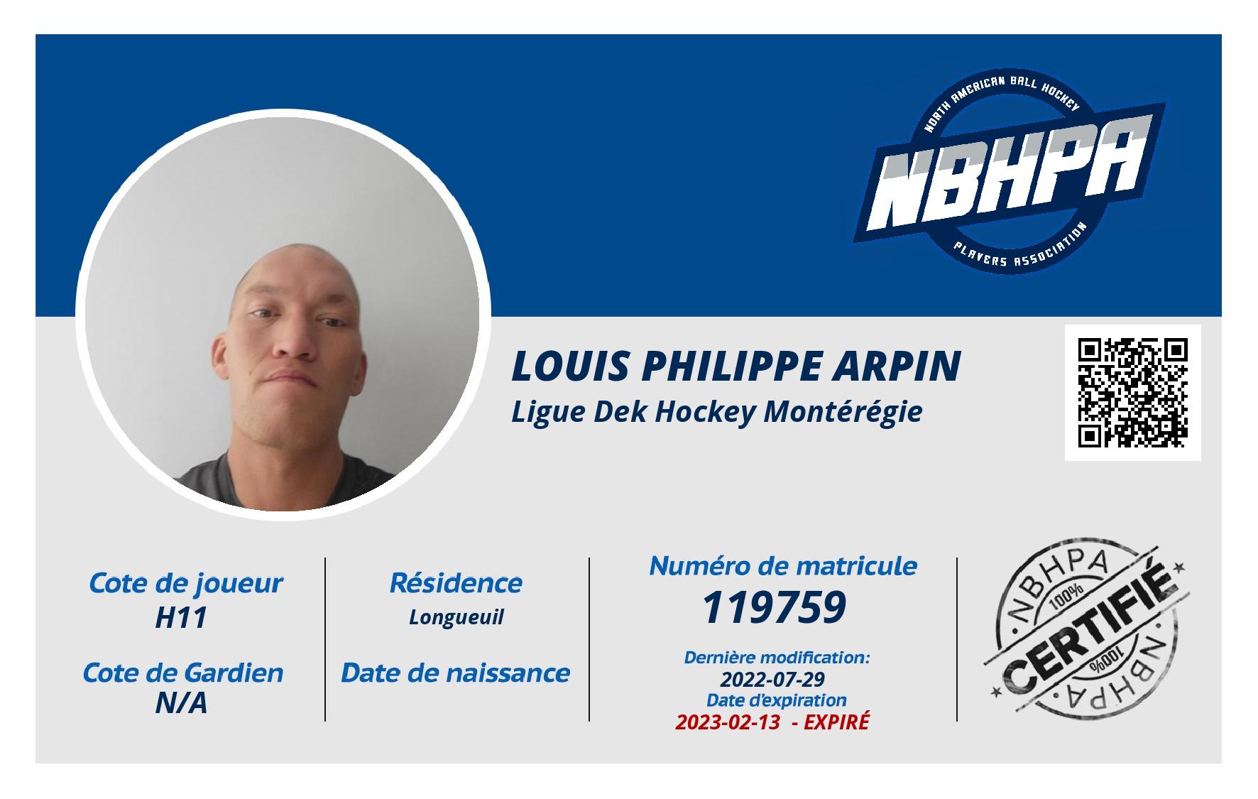 Louis Philippe Arpin