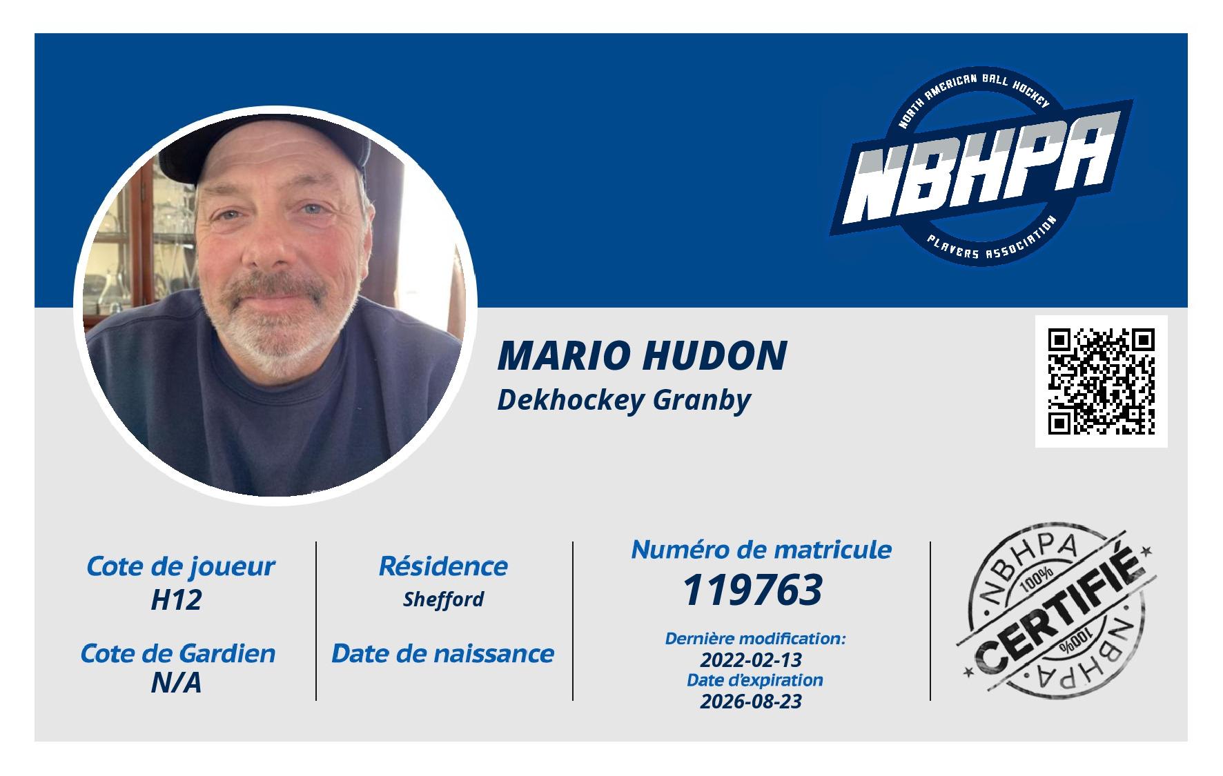 Mario Hudon