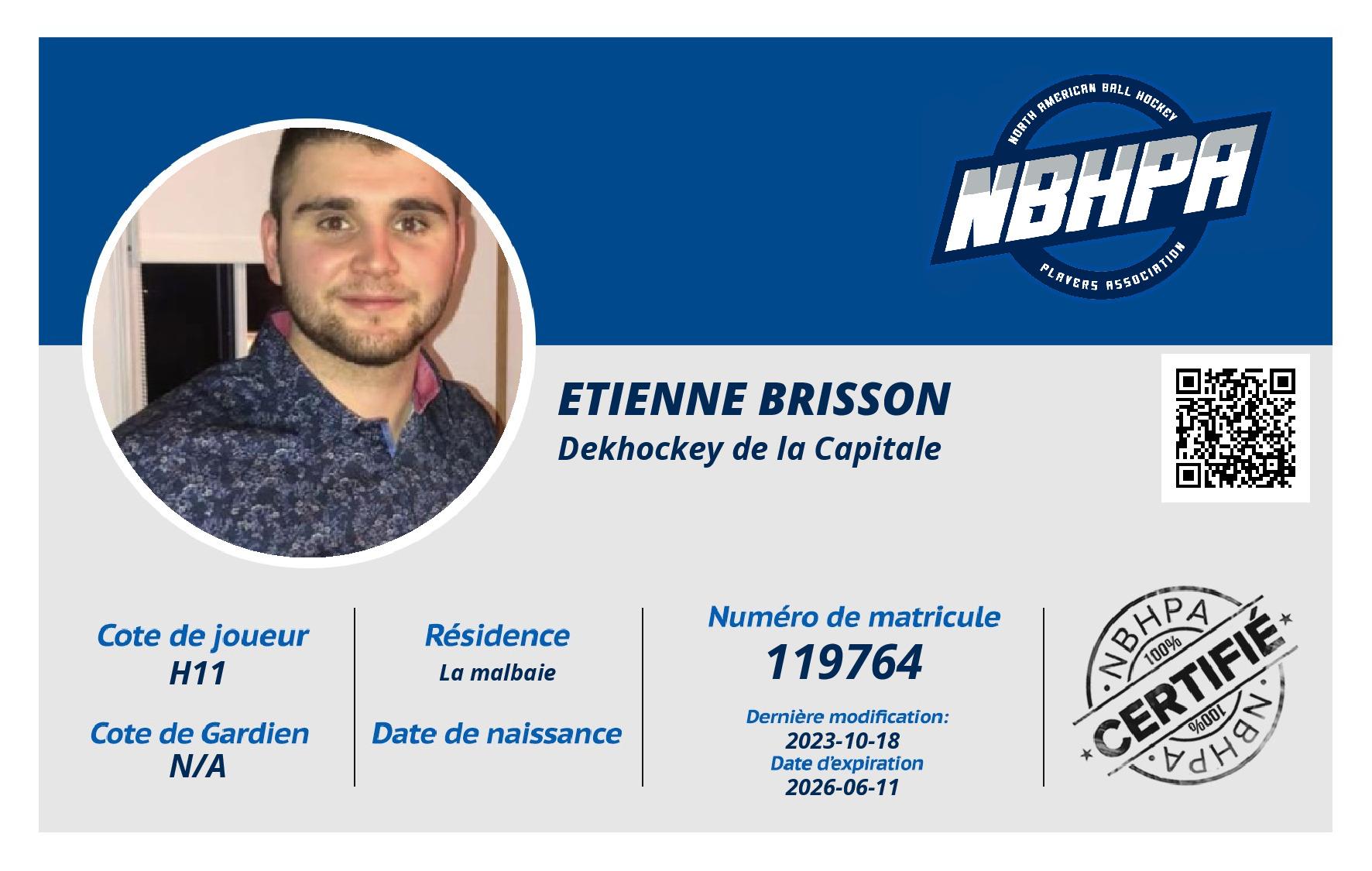 Etienne Brisson 