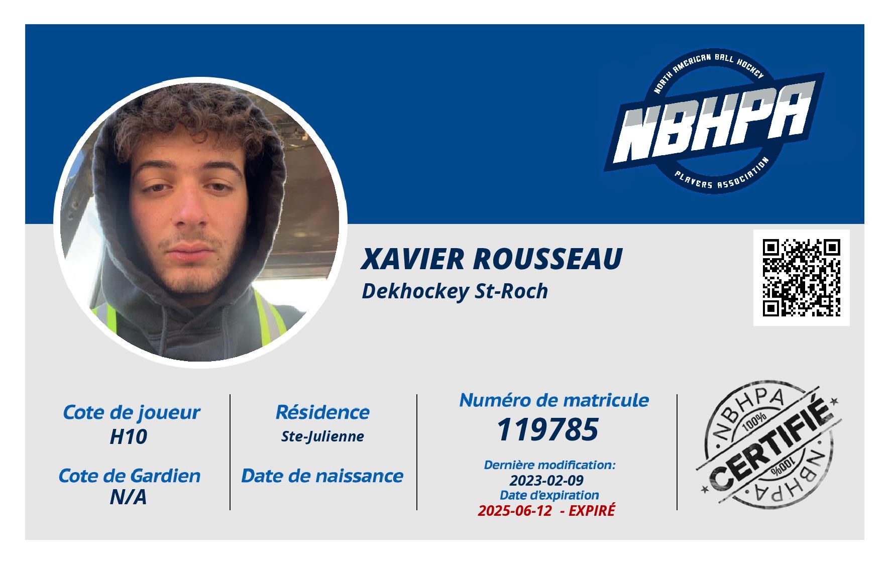 Xavier Rousseau