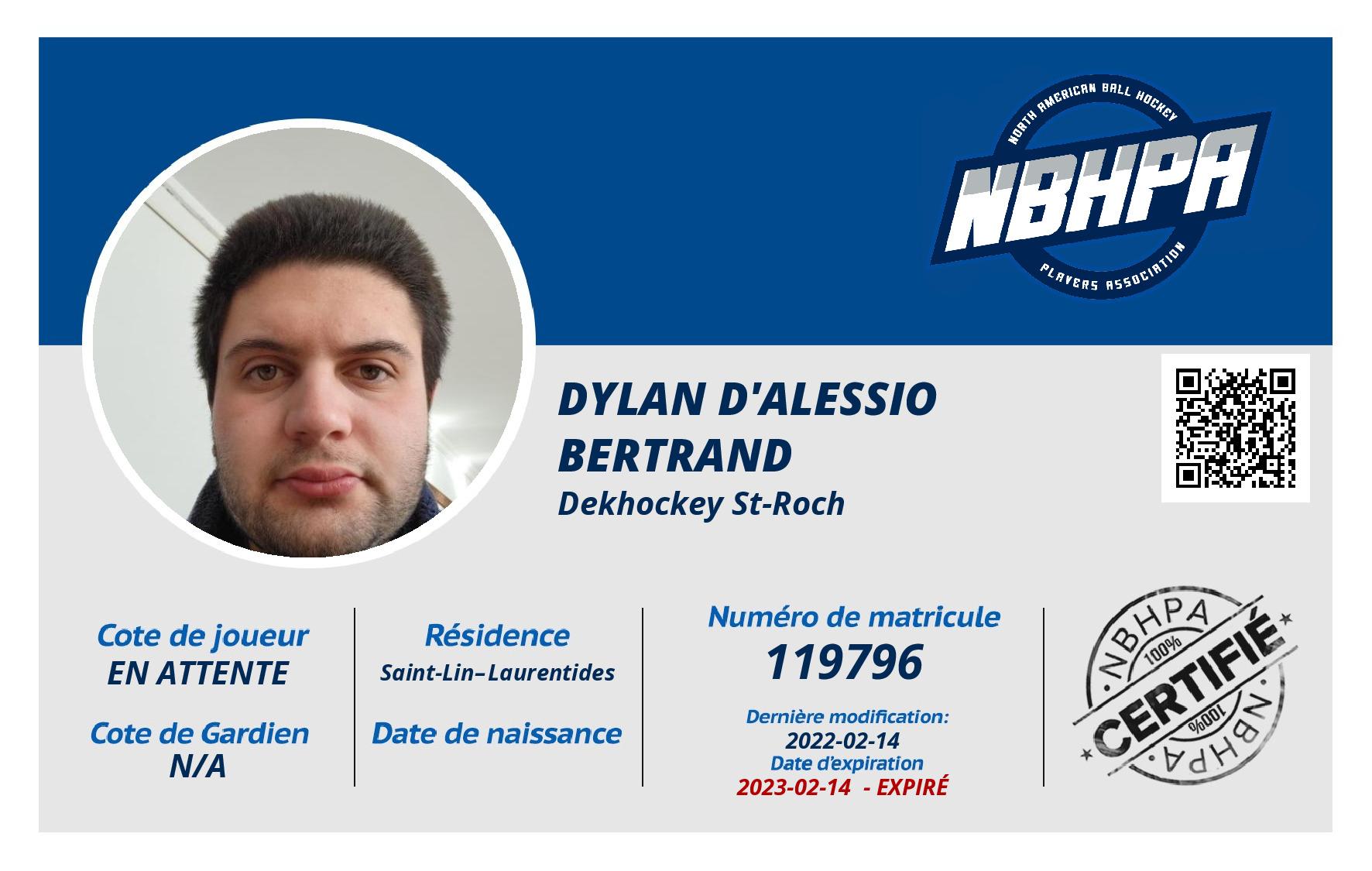 Dylan D'Alessio Bertrand