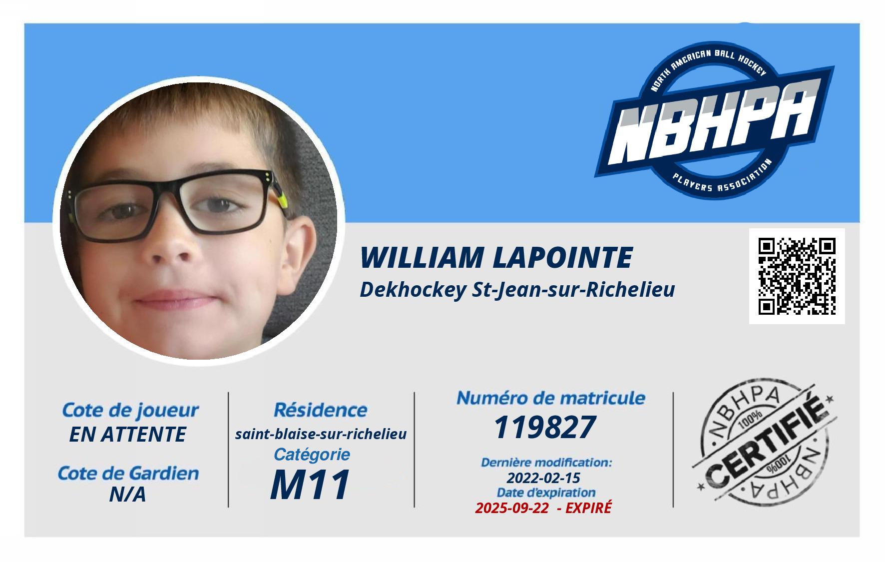 william lapointe