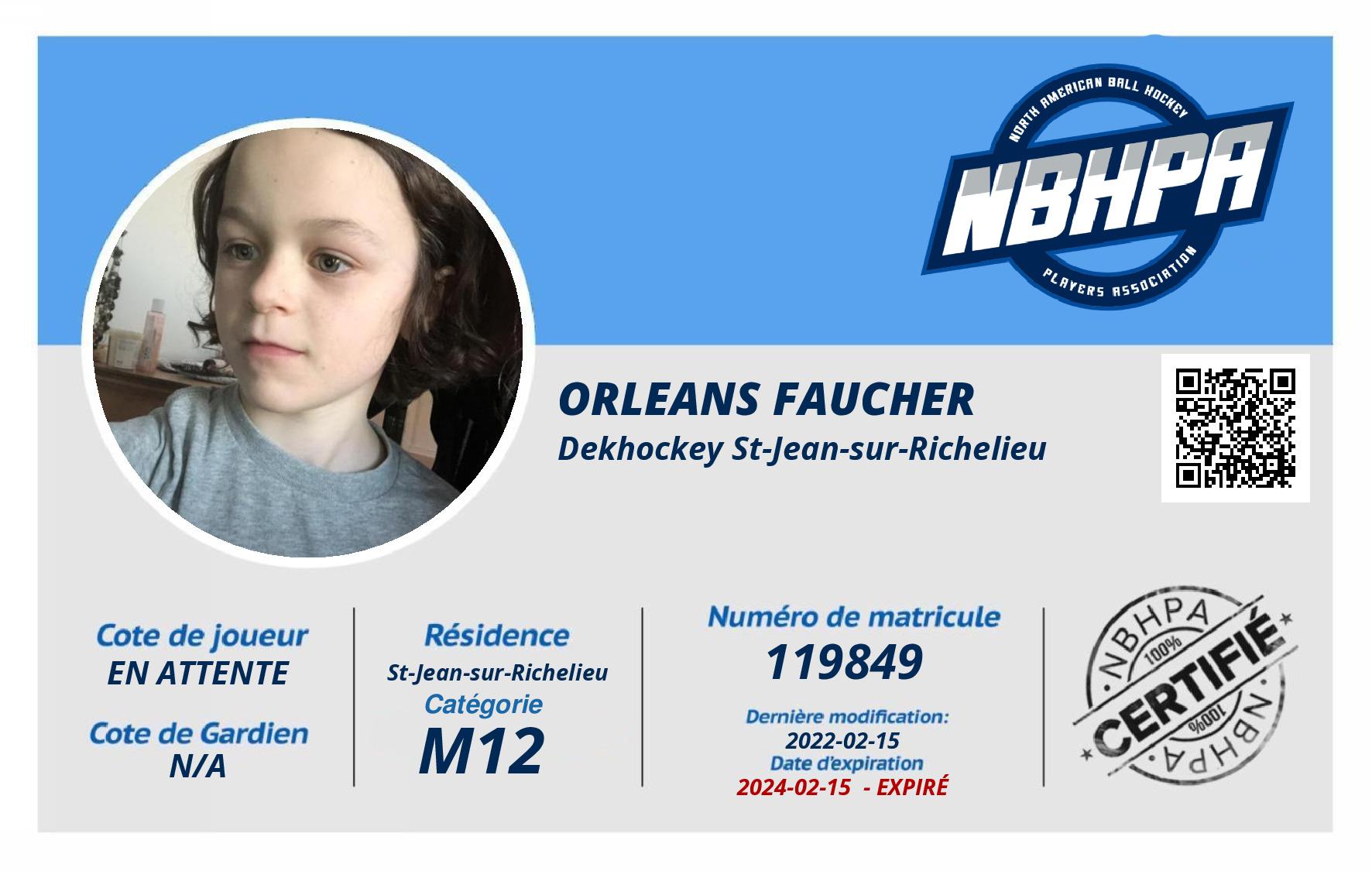 Orleans Faucher