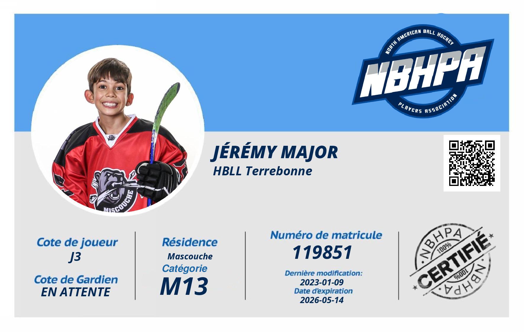 Jérémy Major 