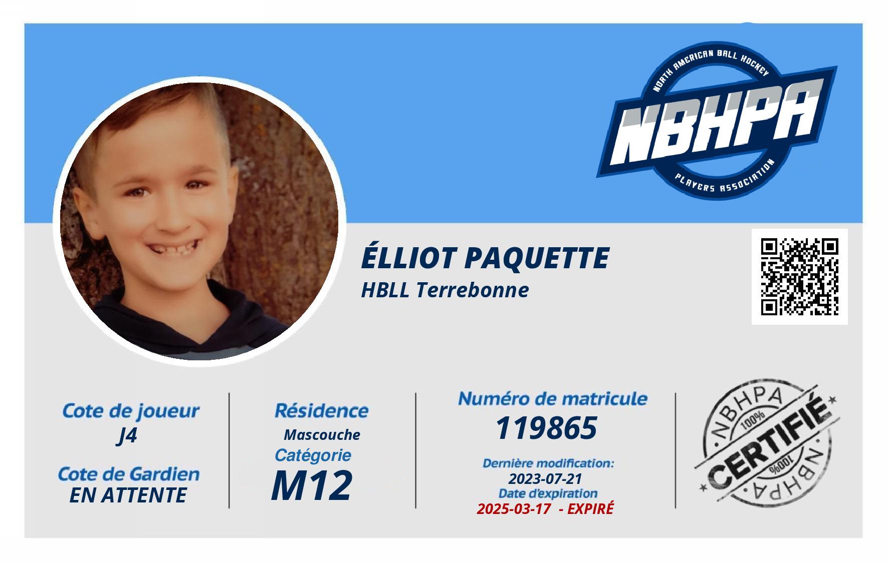 Élliot Paquette