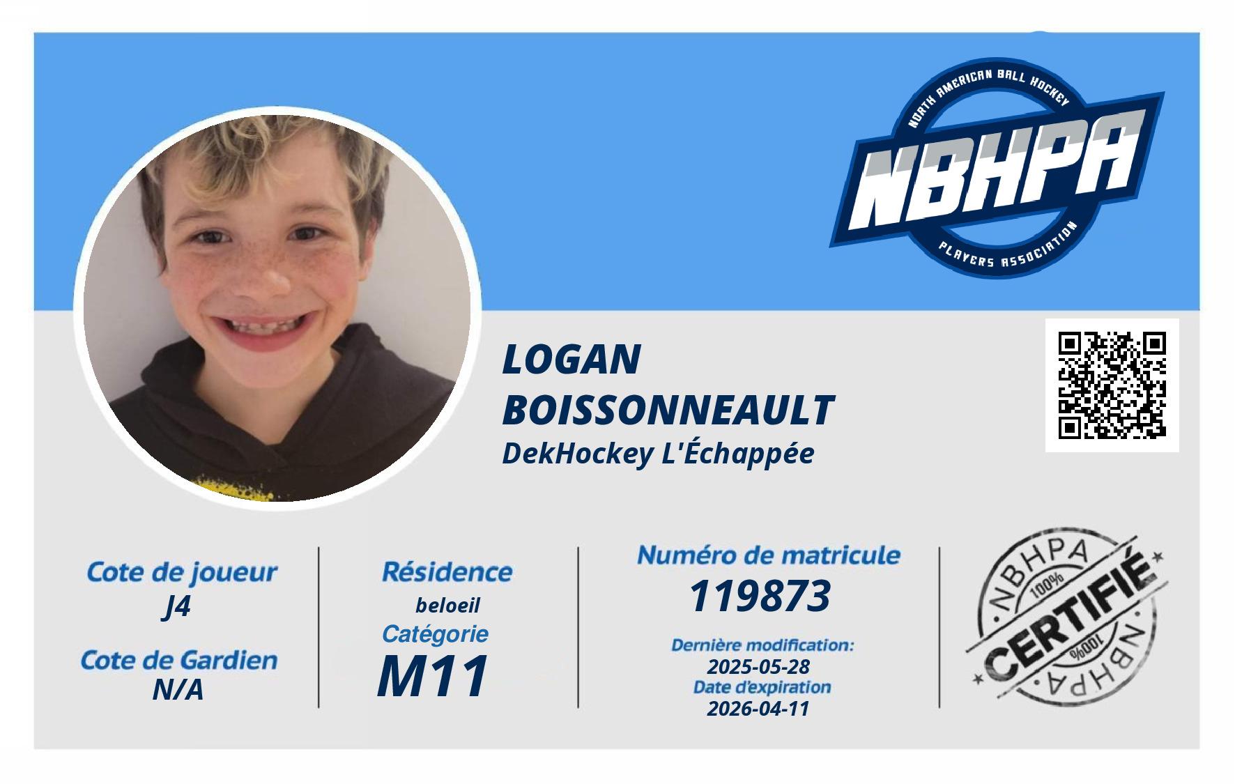 Logan Boissonneault