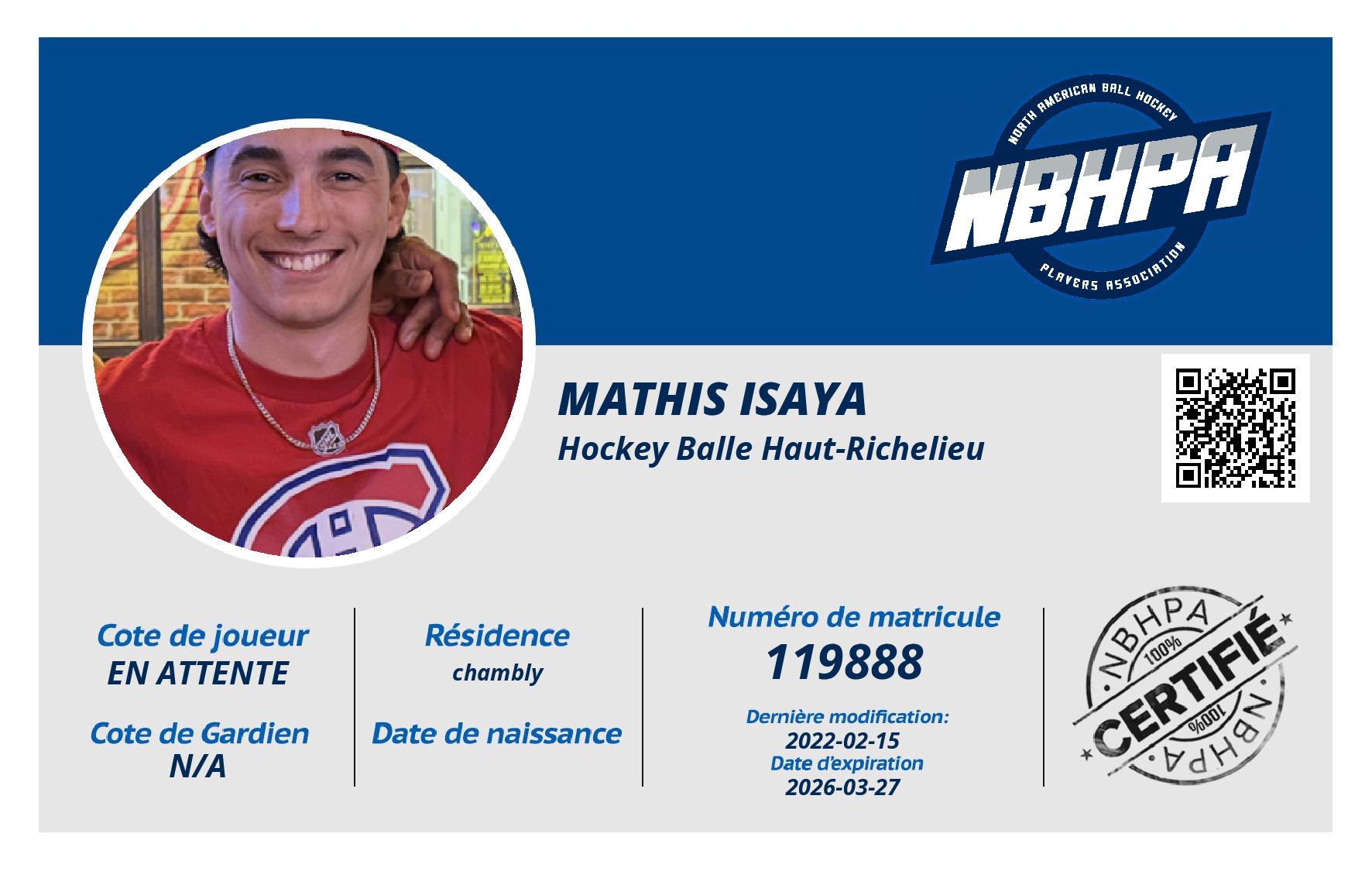 Mathis Isaya