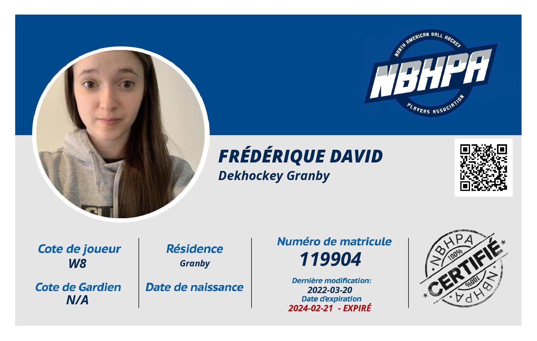Frédérique David